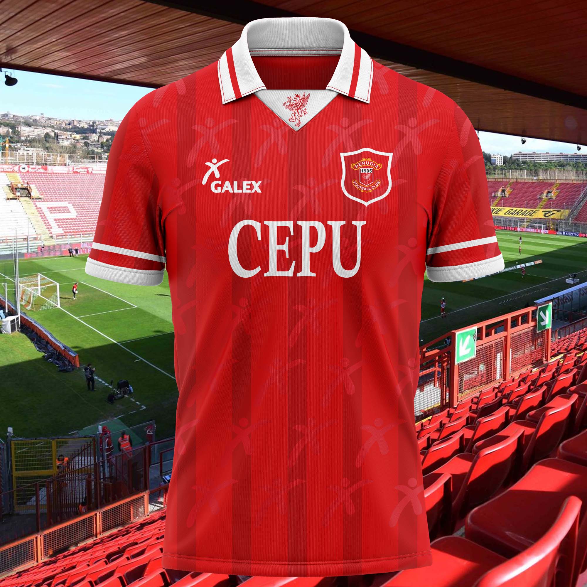 Perugia 1996-97 Home Kit Retro Shirt PT57270