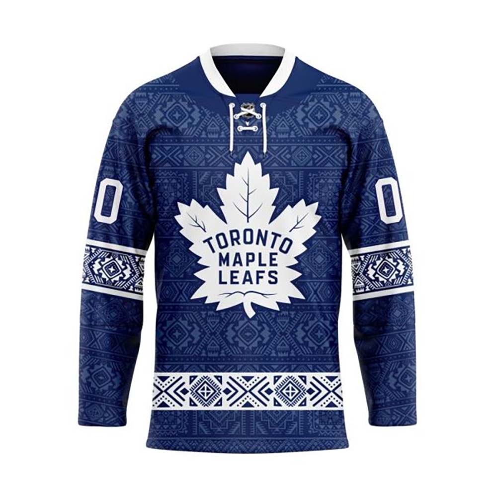 Toronto Maple Leafs Personalized NHL Jersey Style Hoodie PT56946