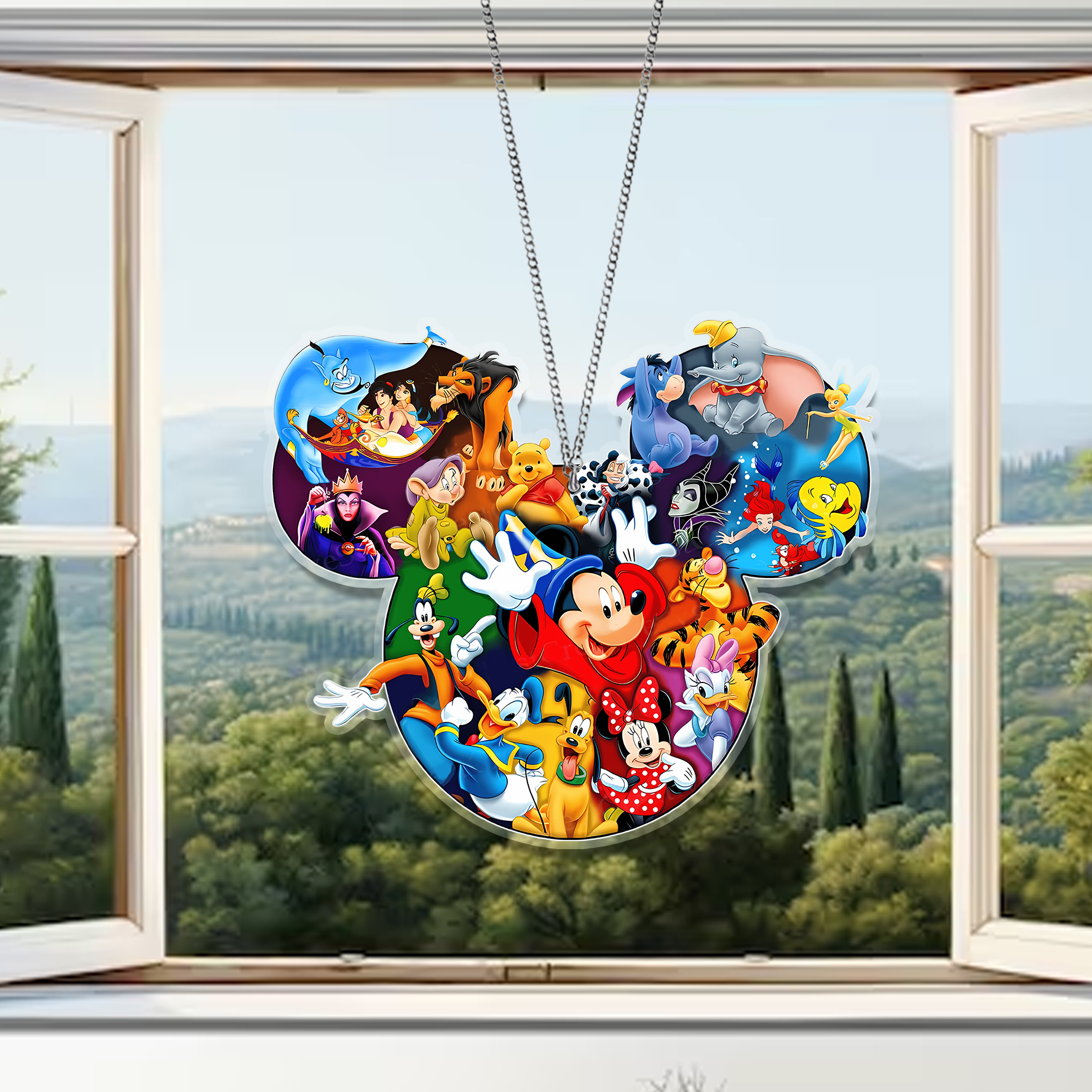 Disney Lover's ACRYLIC Window Hanging