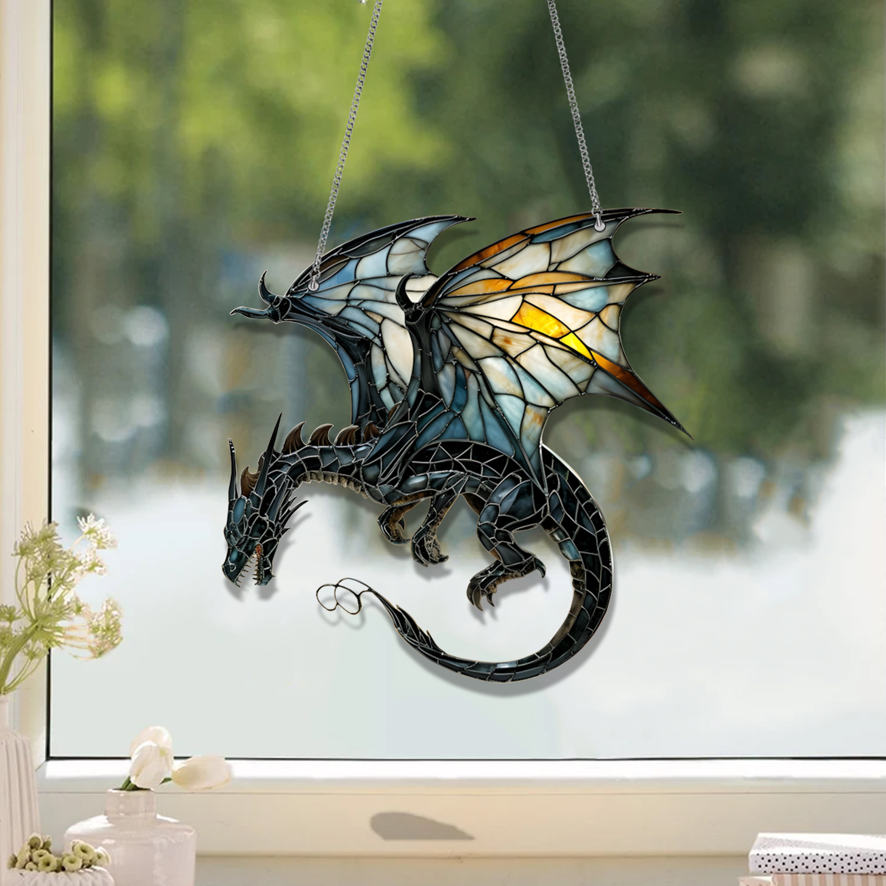 Dragon Lover's Acrylic Window Hangings