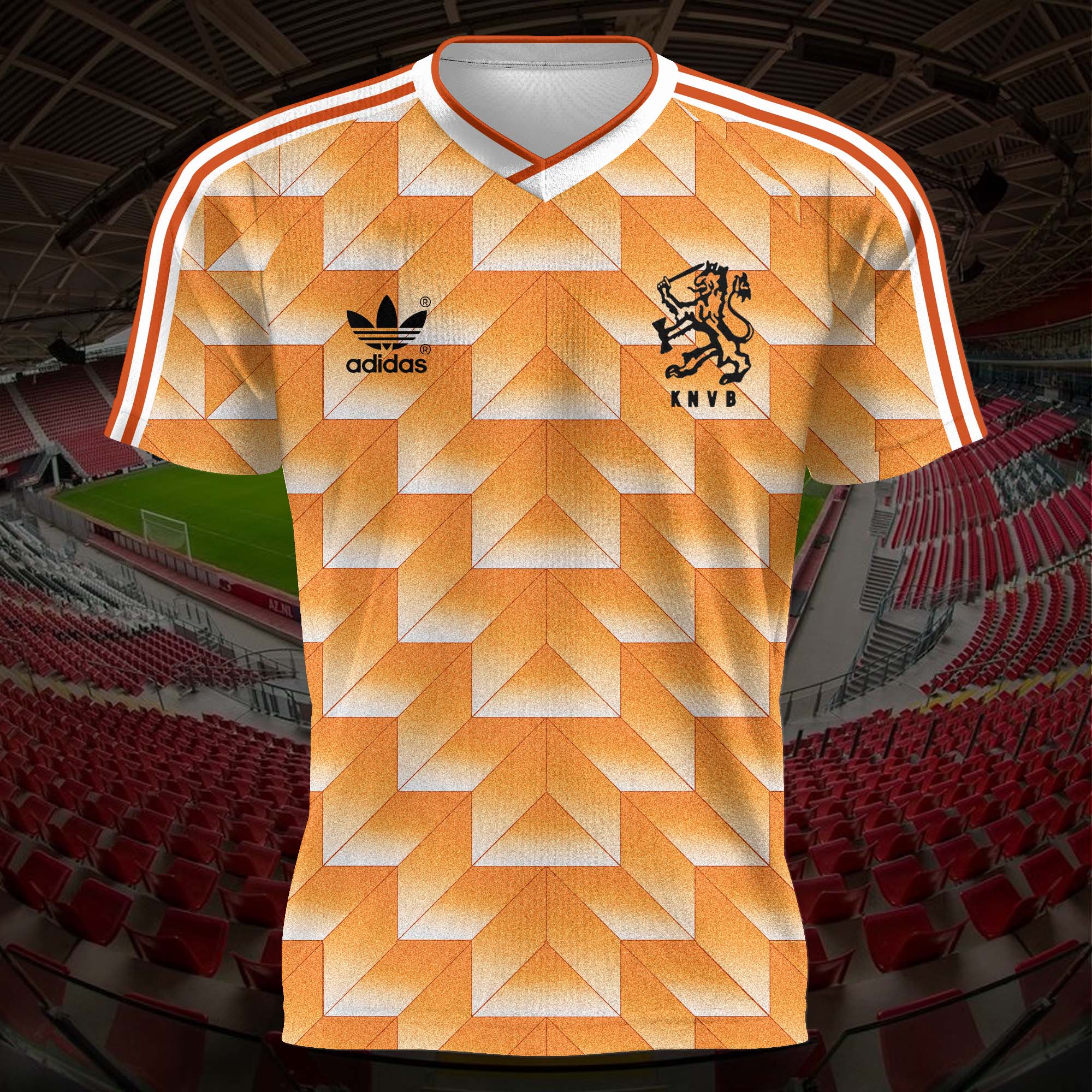 Netherlands 1988 Home Kit Retro Shirt PT57280