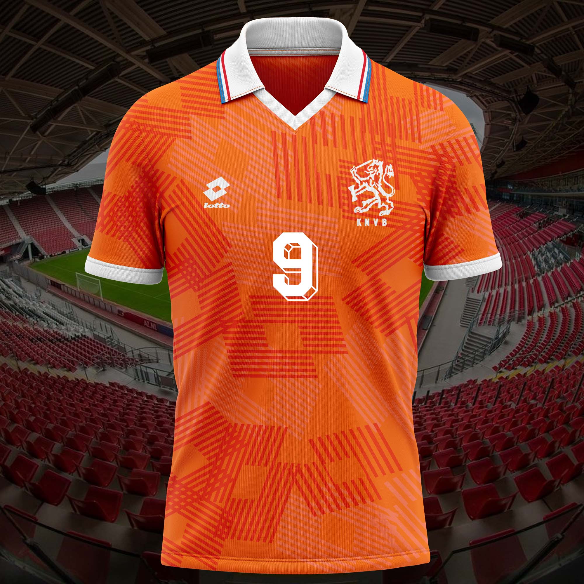 Netherlands 1992 Home Kit Retro Shirt PT57281