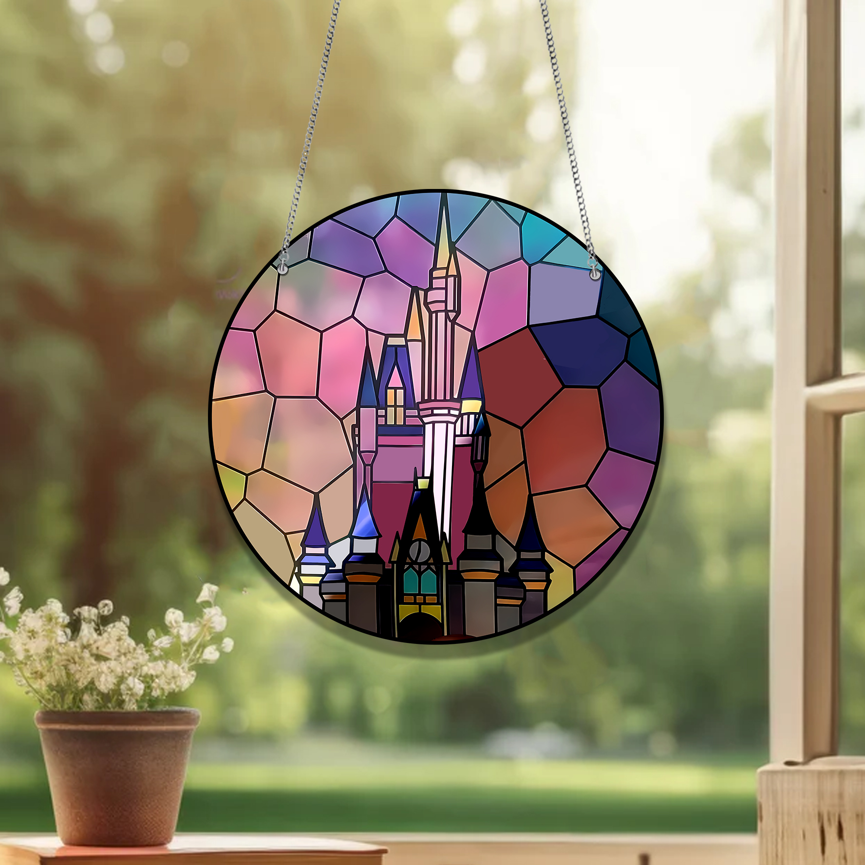 Disney Colorful Lover's ACRYLIC Window