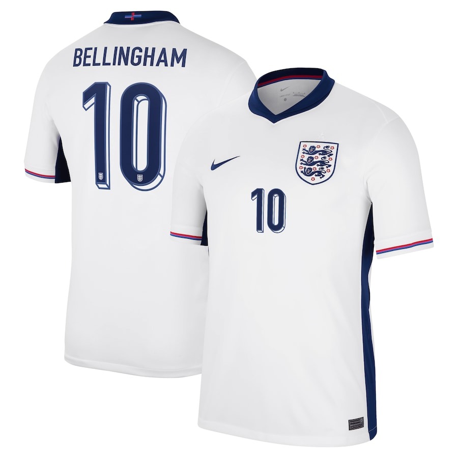 England Home Stadium Shirt 2024 with Bellingham 10 PT57307