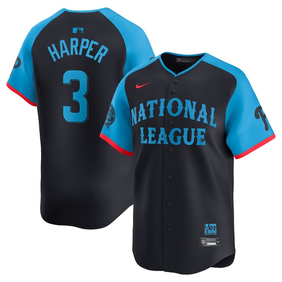 Bryce Harper National League 2024 MLB All-Star Game Limited Player Jersey PT57357