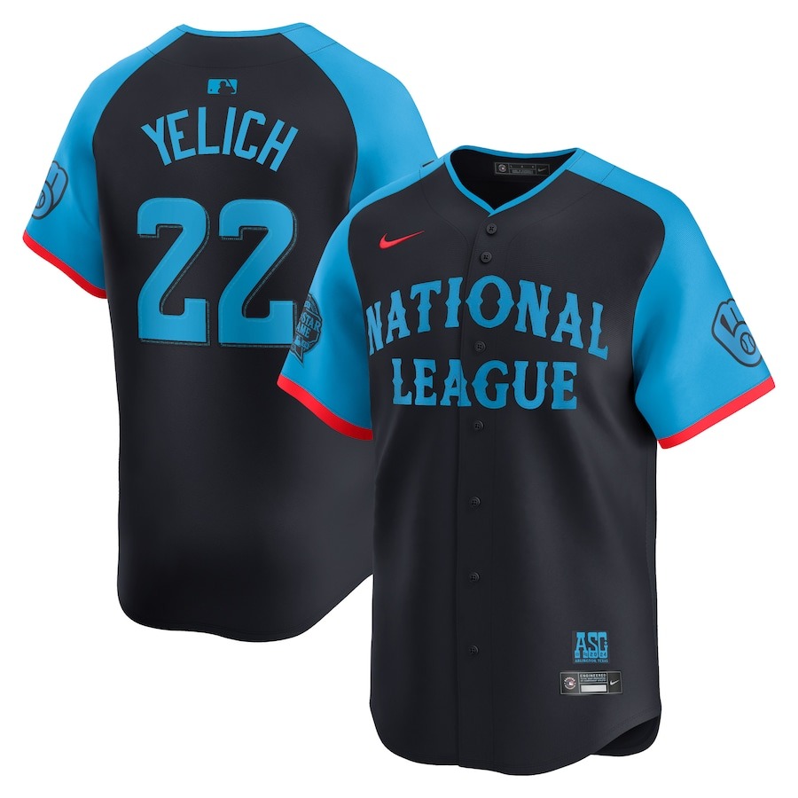 Christian Yelich National League 2024 MLB All-Star Game Limited Player Jersey PT57358