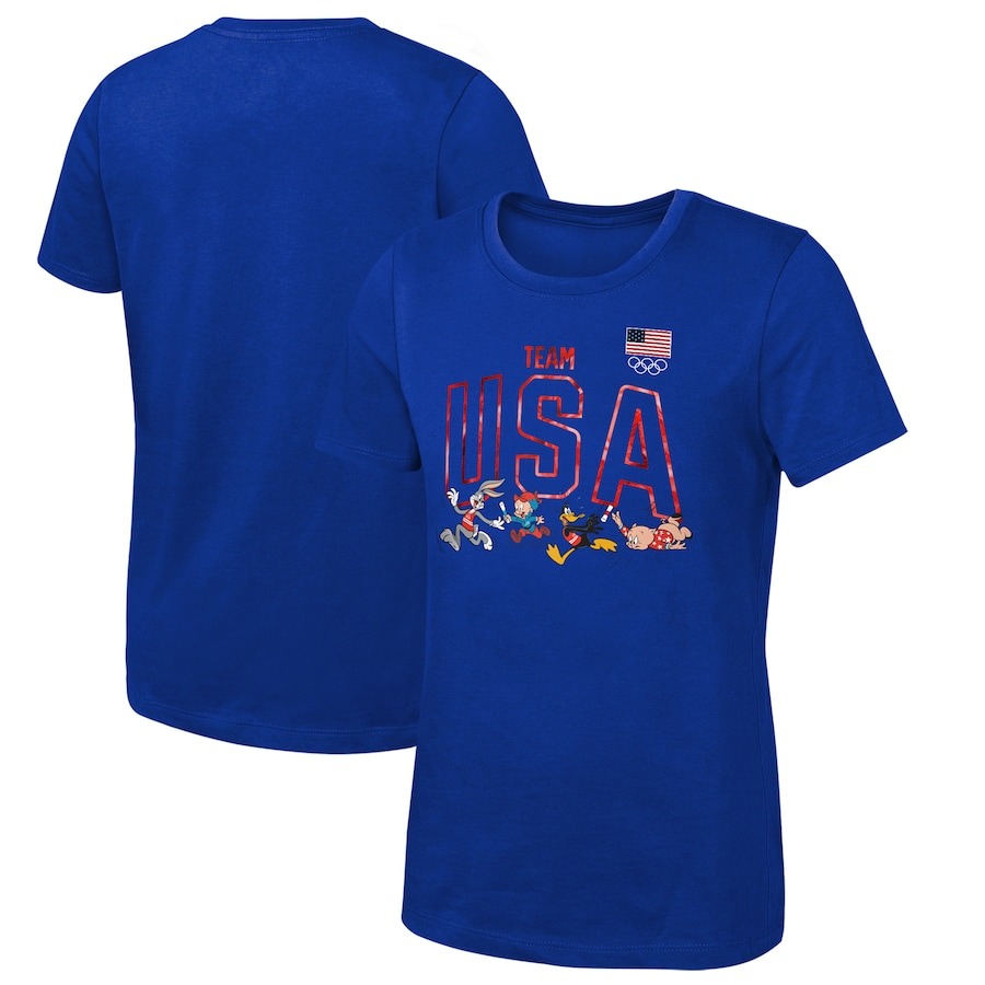 Team USA Looney Tunes Girls Youth T-Shirt PT57331