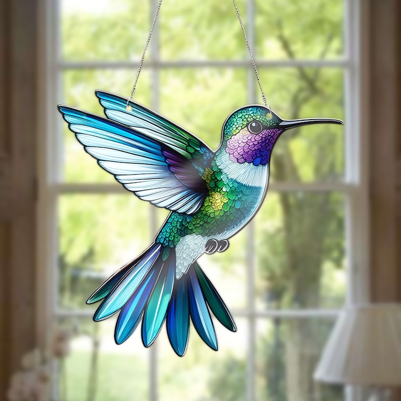 Hummingbird Metal Sign,Hummingbird Metal Led Sign, Hummingbird Gardening Backyard Patio,  Hummingbird Metal Yard Art,Christmas Gifts Gardening Gifts