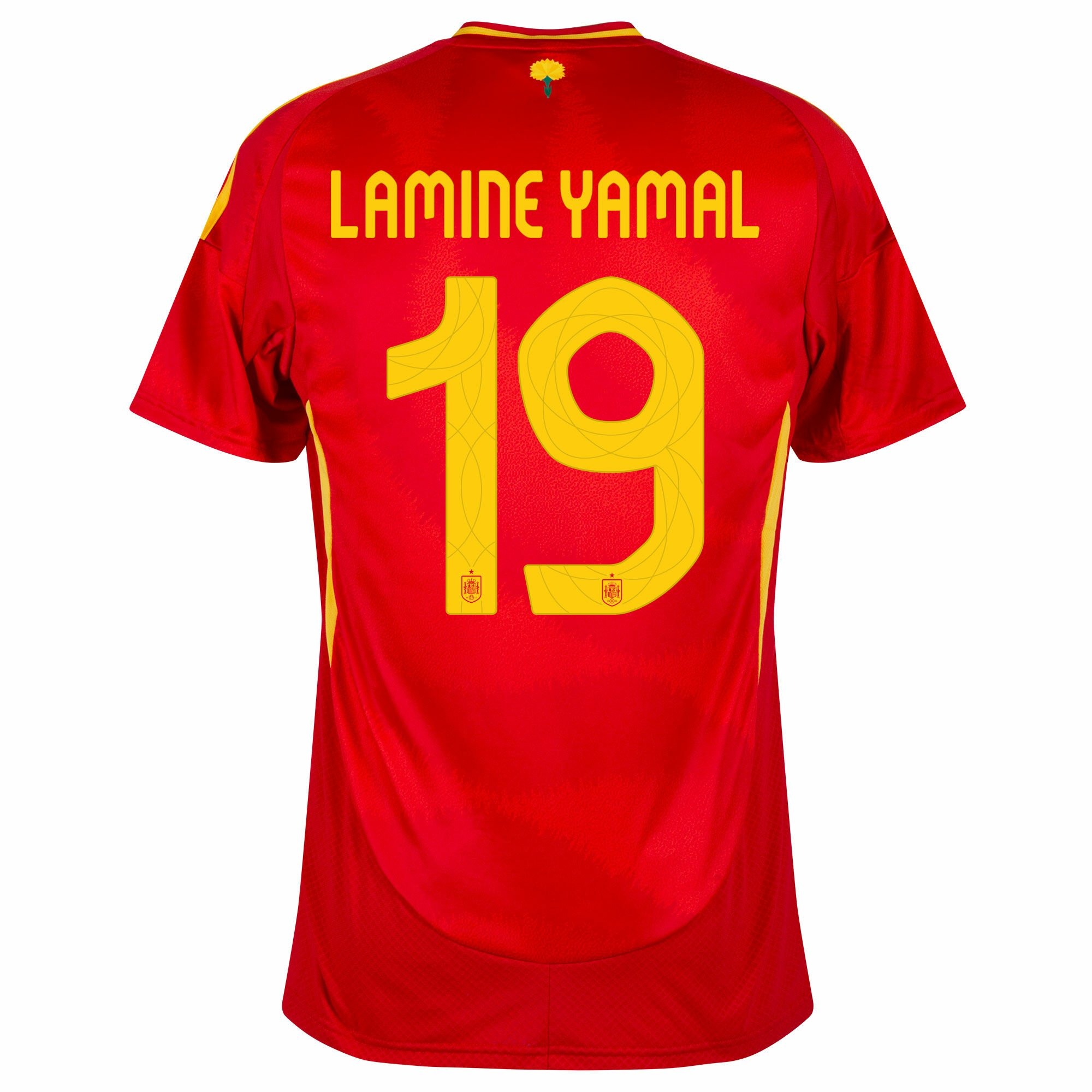 Spain Home Stadium Shirt 2024 - Lamine Yamal #19 PT57399