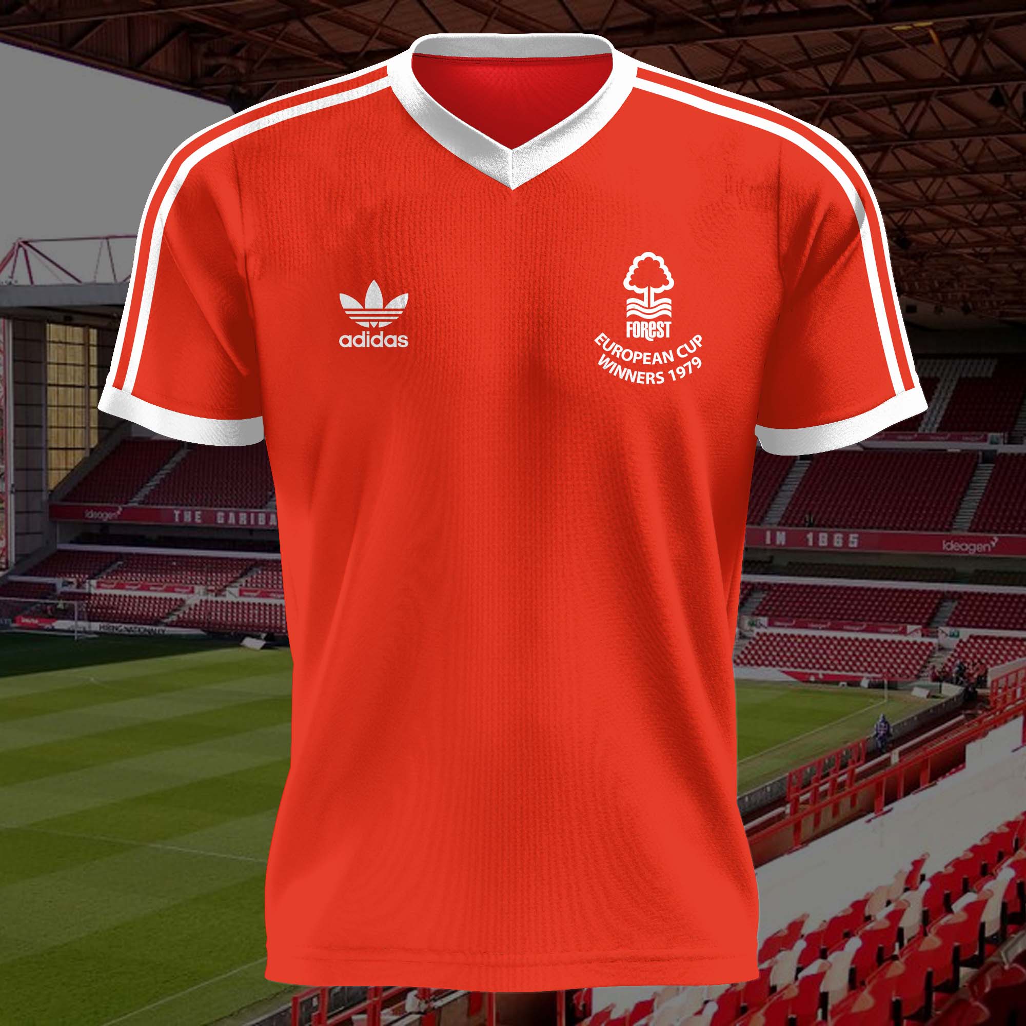 1978-79 Nottingham Forest Retro Shirt PT57436