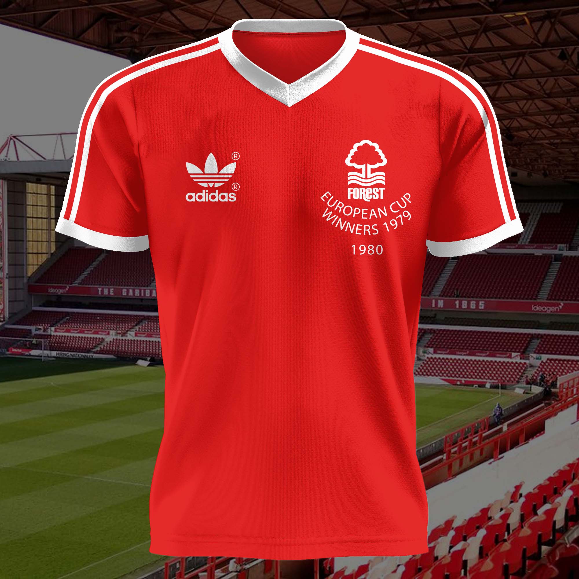 1979-80 Nottingham Forest Retro Shirt PT57437