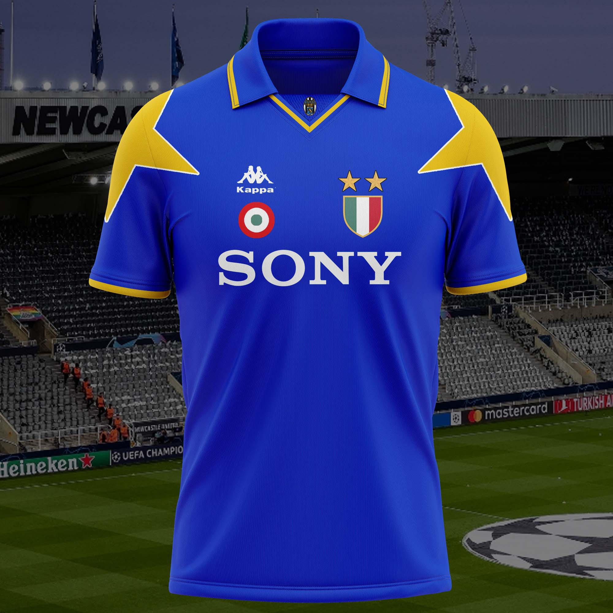 1995-96 Juventus Away Kit Retro Shirt PT57460