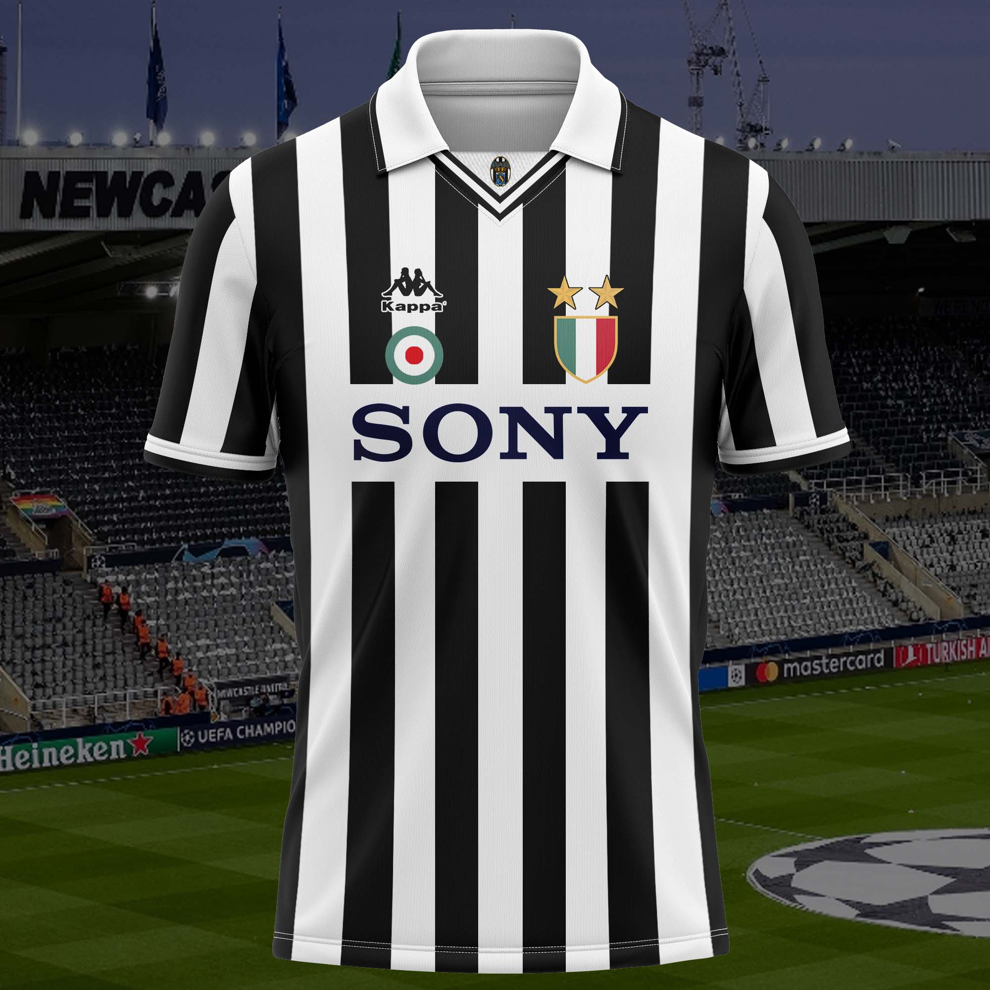 1995-96 Juventus Home Kit Retro Shirt PT57461