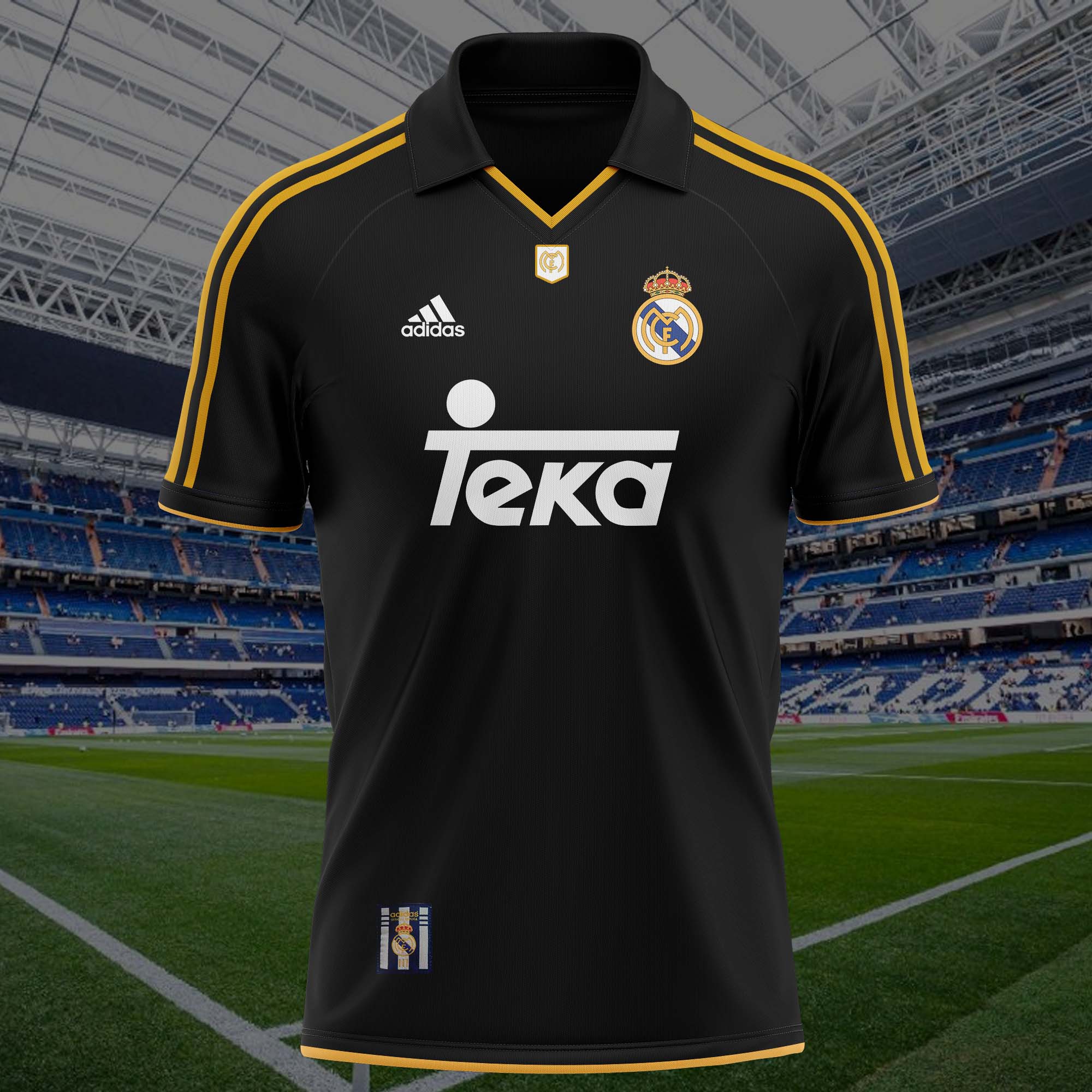 1999-2000 Real Madrid Away Kit Retro Shirt PT57468