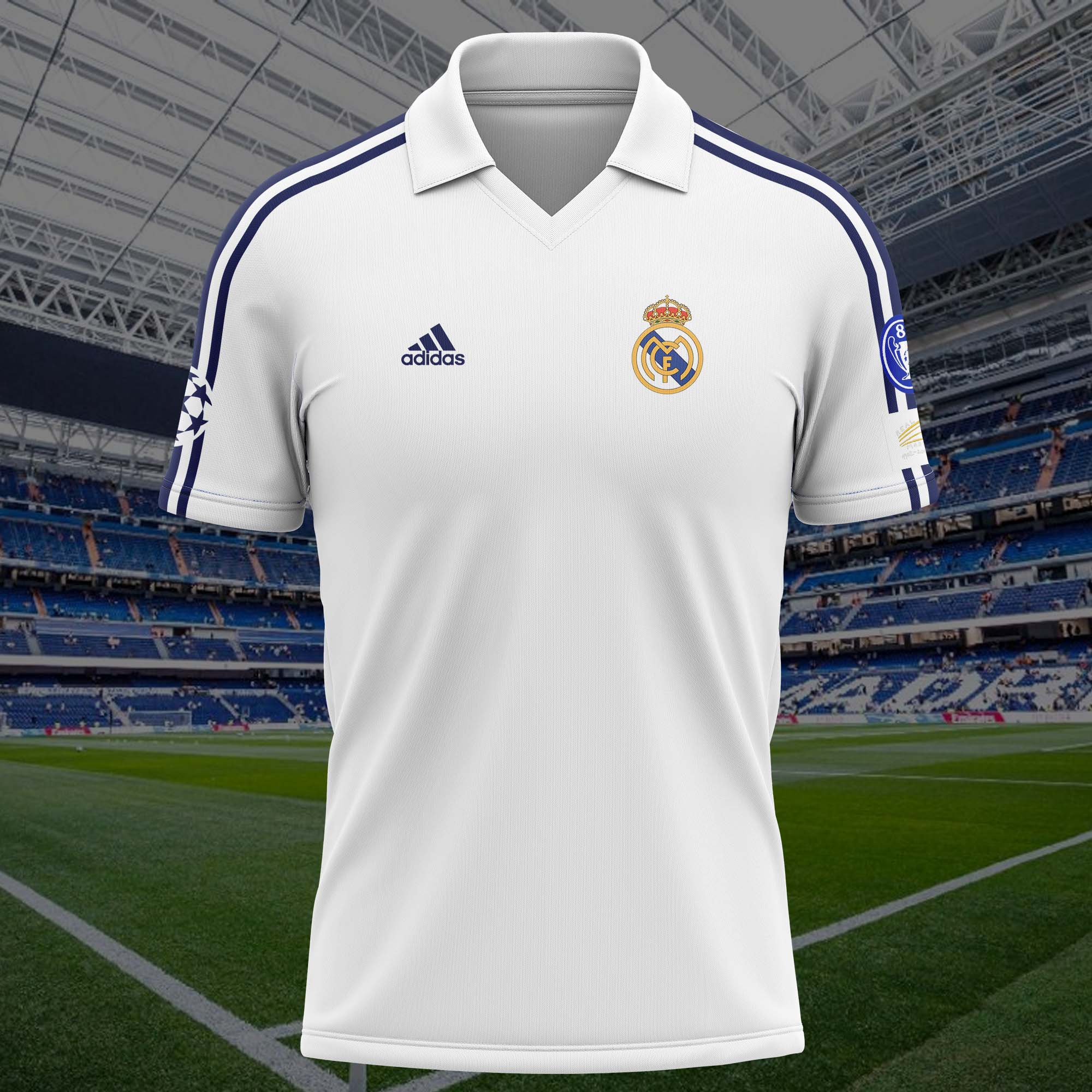 2001-02 Real Madrid European Home Kit Retro Shirt PT57473