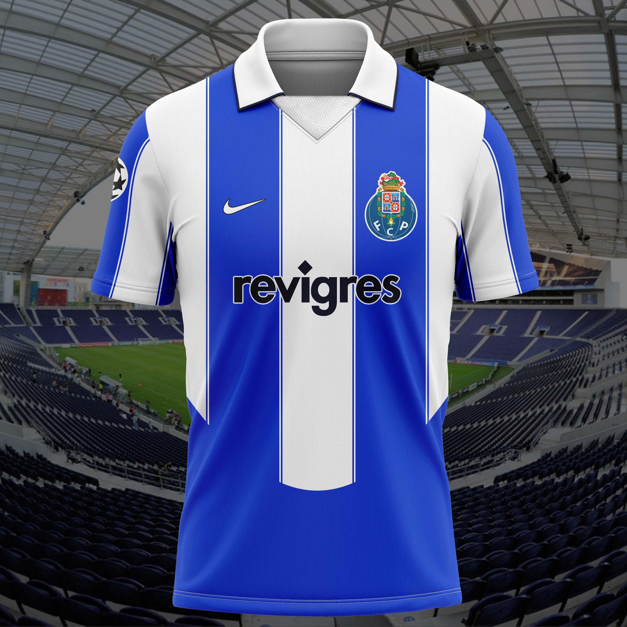 2003-04 Porto Champions League Final Retro Shirt PT57476