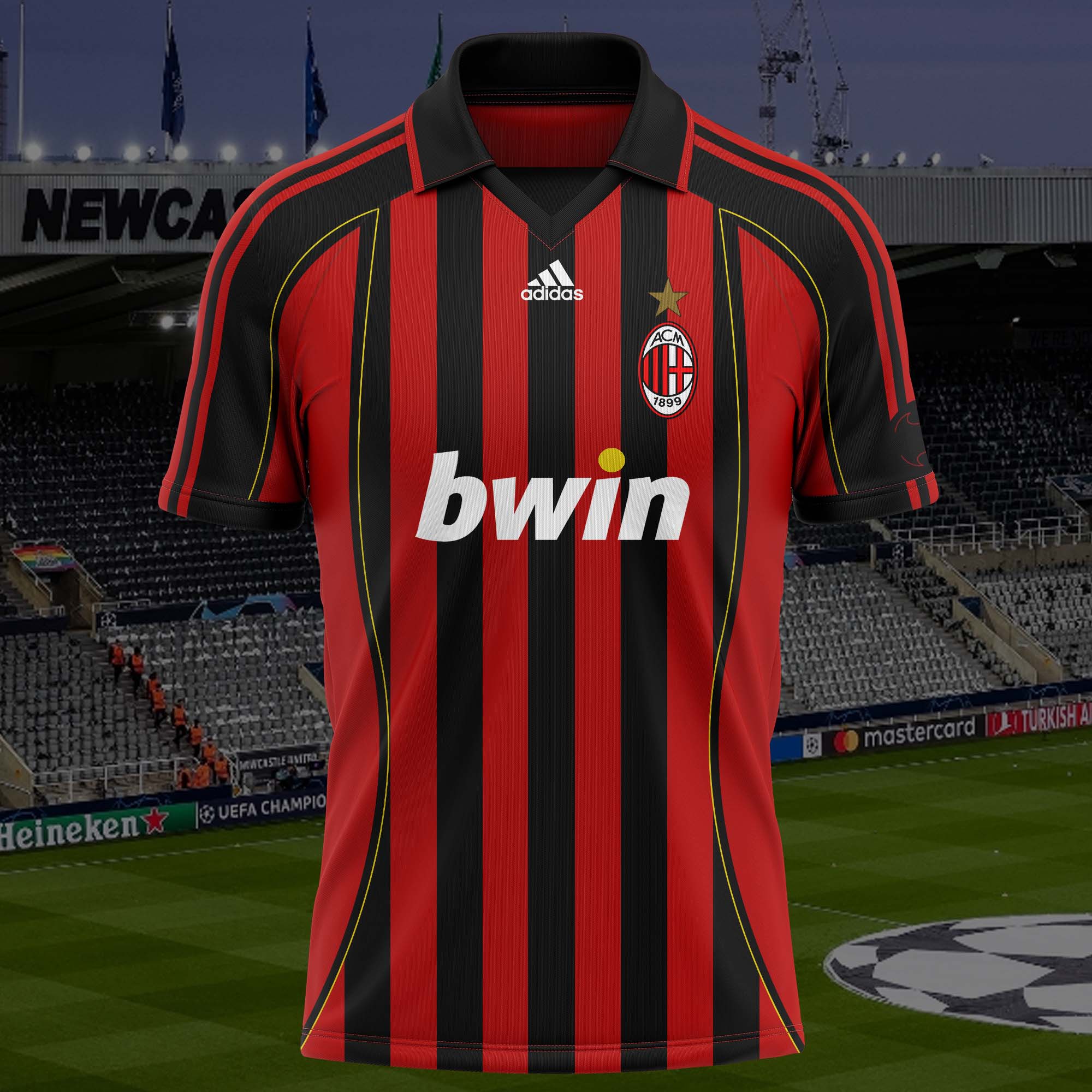 2006-07 Milan Home Kit Retro Shirt PT57481