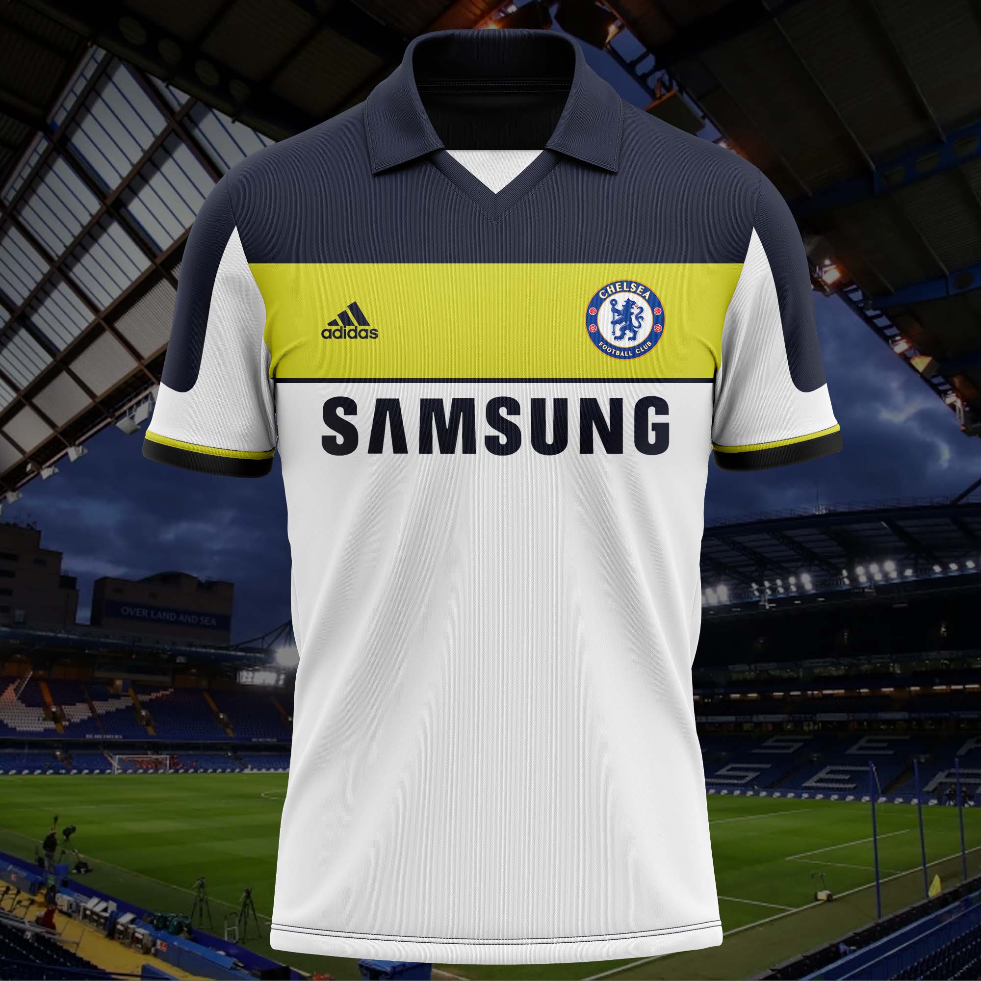 2011-12 Chelsea Third Kit Retro Shirt PT57492