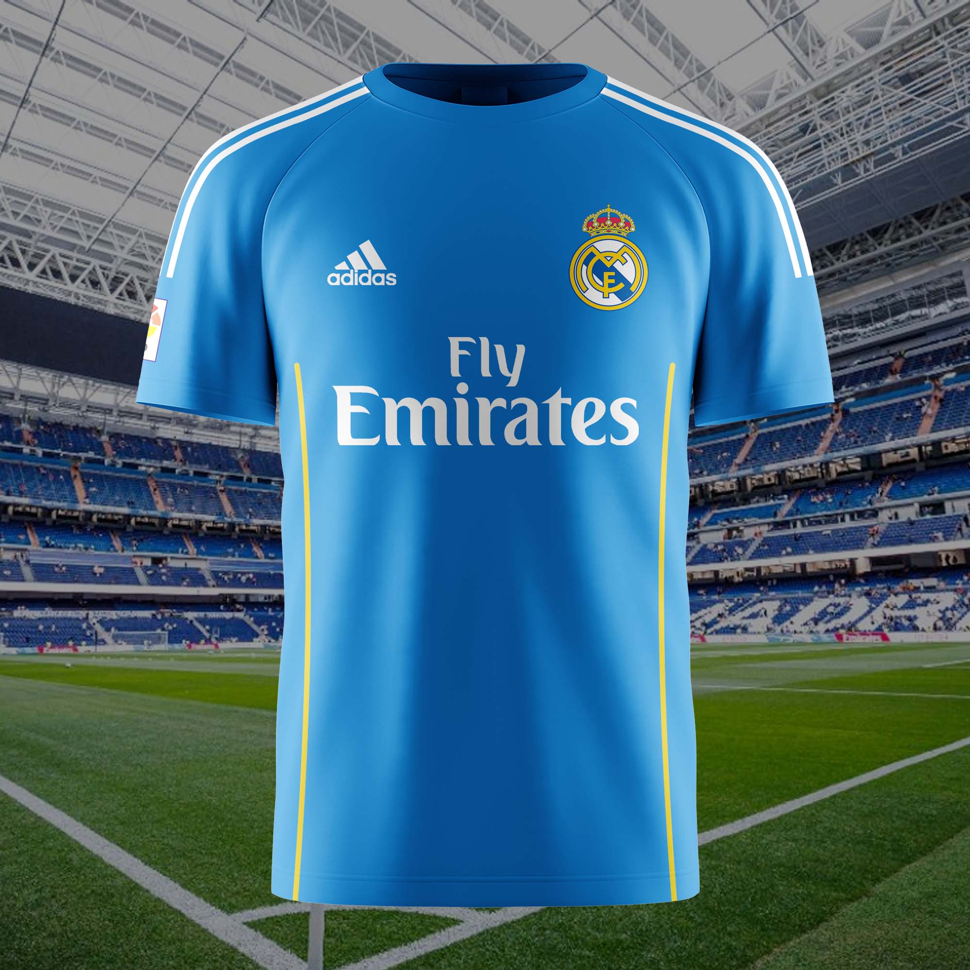 2013-14 Real Madrid Away Kit Retro Shirt PT57495