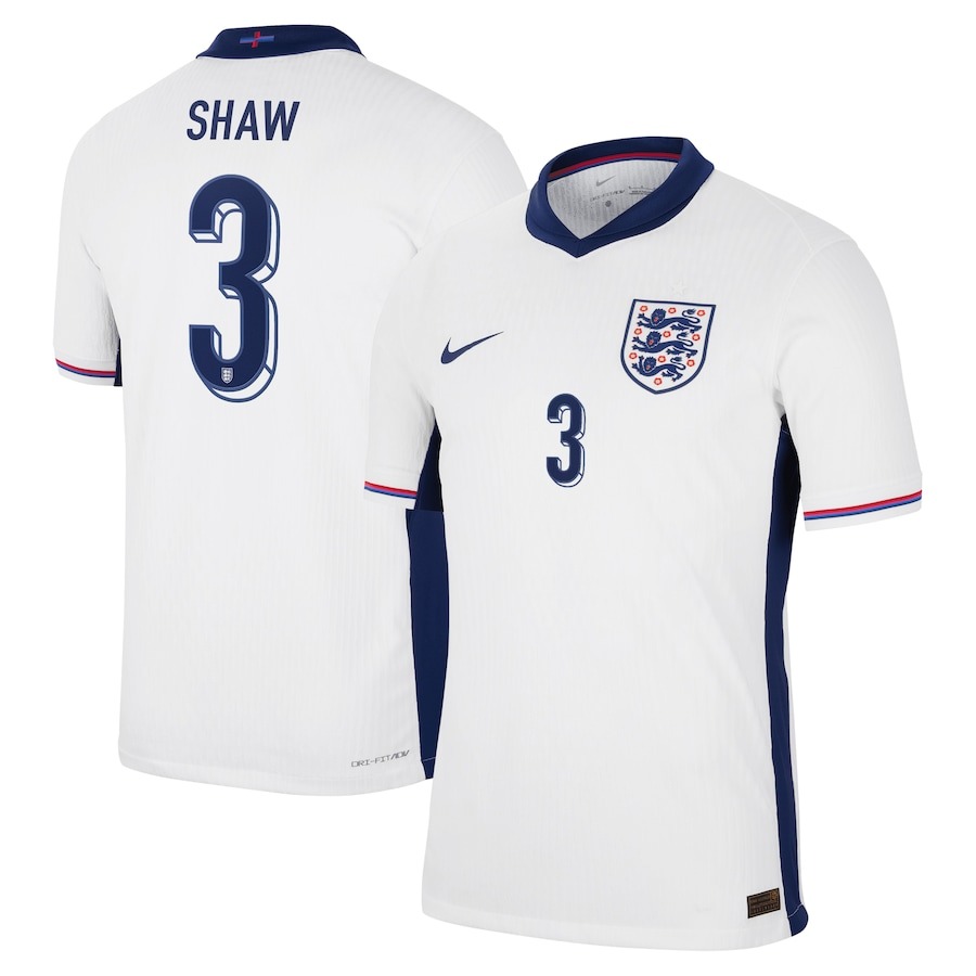 England Home Match Shirt 2024 with Foden 11 printing PT57410 (Copy)