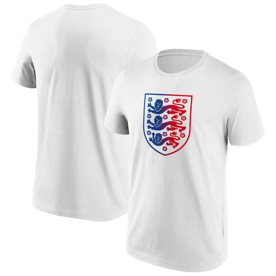 England Fade Graphic T-Shirt - White - Mens PT57500