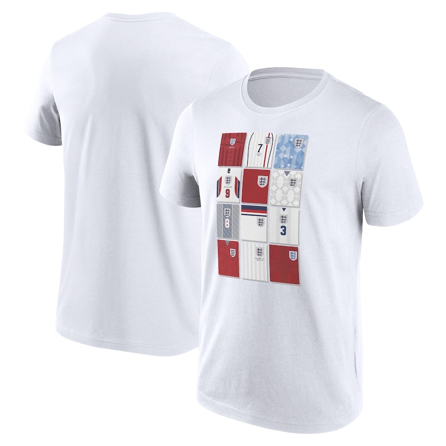 England History of Kits T-Shirt - White - Mens PT57503