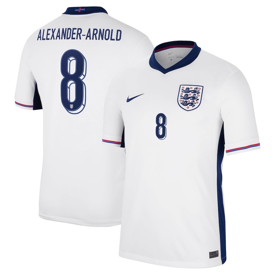 England Home Stadium Shirt 2024 with Palmer 24 printing PT57406 (Copy)