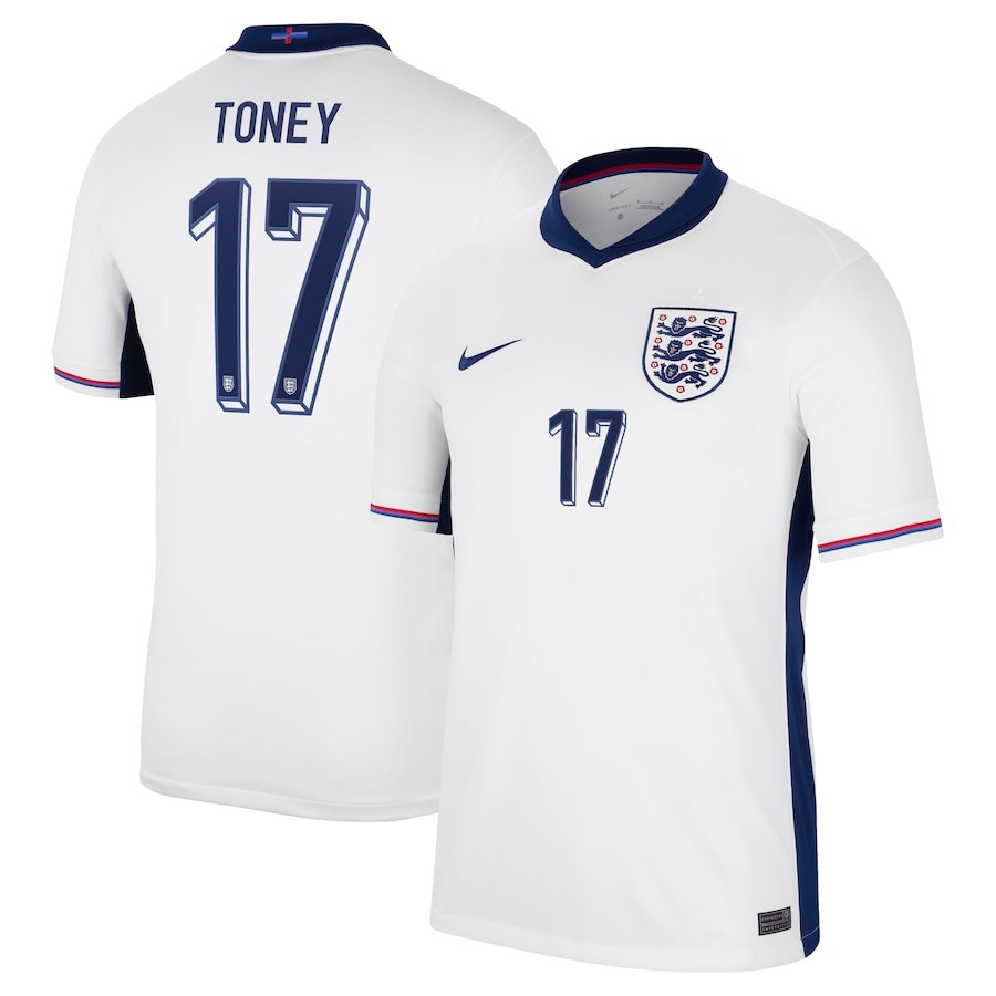 England Home Stadium Shirt 2024 with Walker 2 printing PT57403 (Copy)