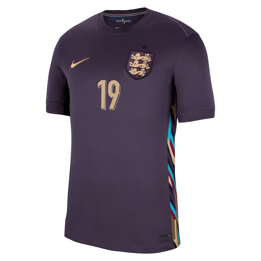 England Away Stadium Shirt 2024 with Watkins 19 printing PT57401