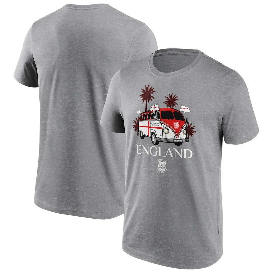 England Tour Graphic T-Shirt - Grey - Mens PT57510