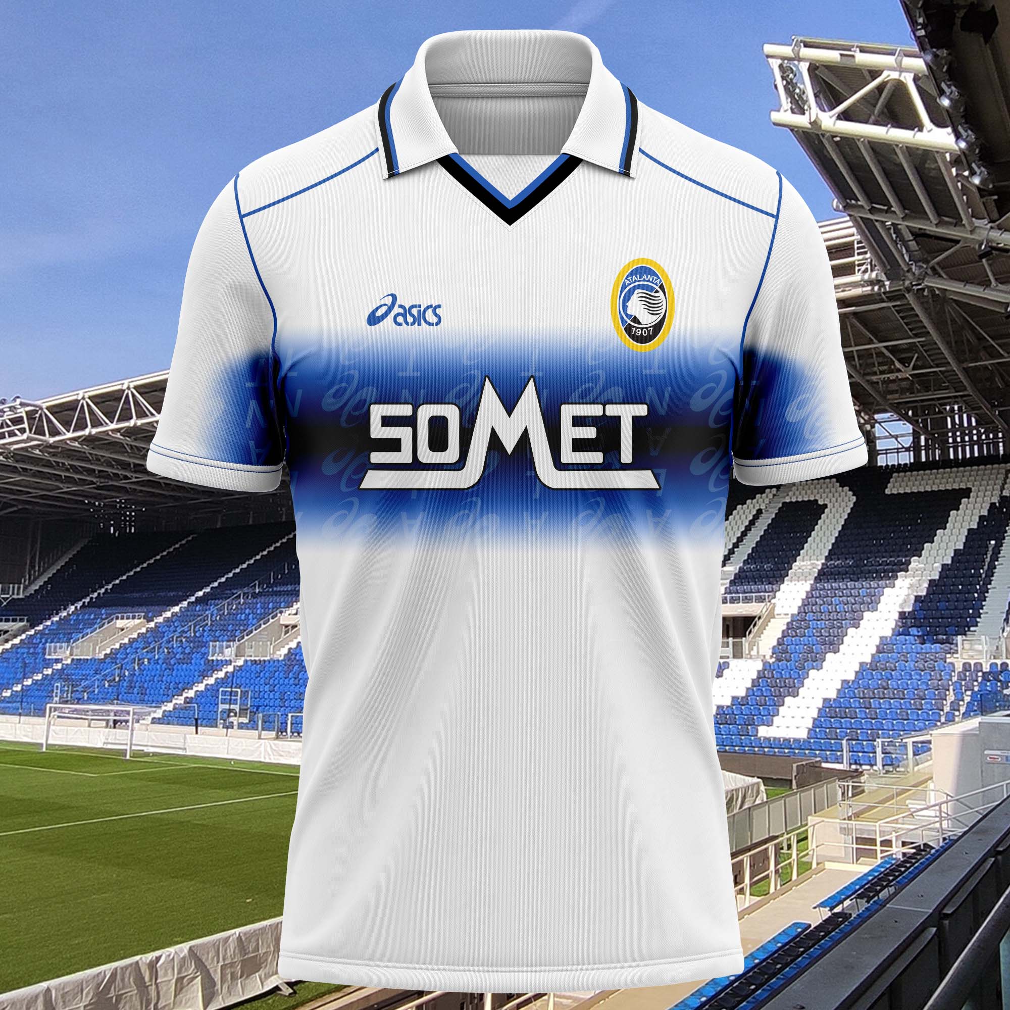 Atalanta 1996-97 Away Kit Retro Shirt PT57208