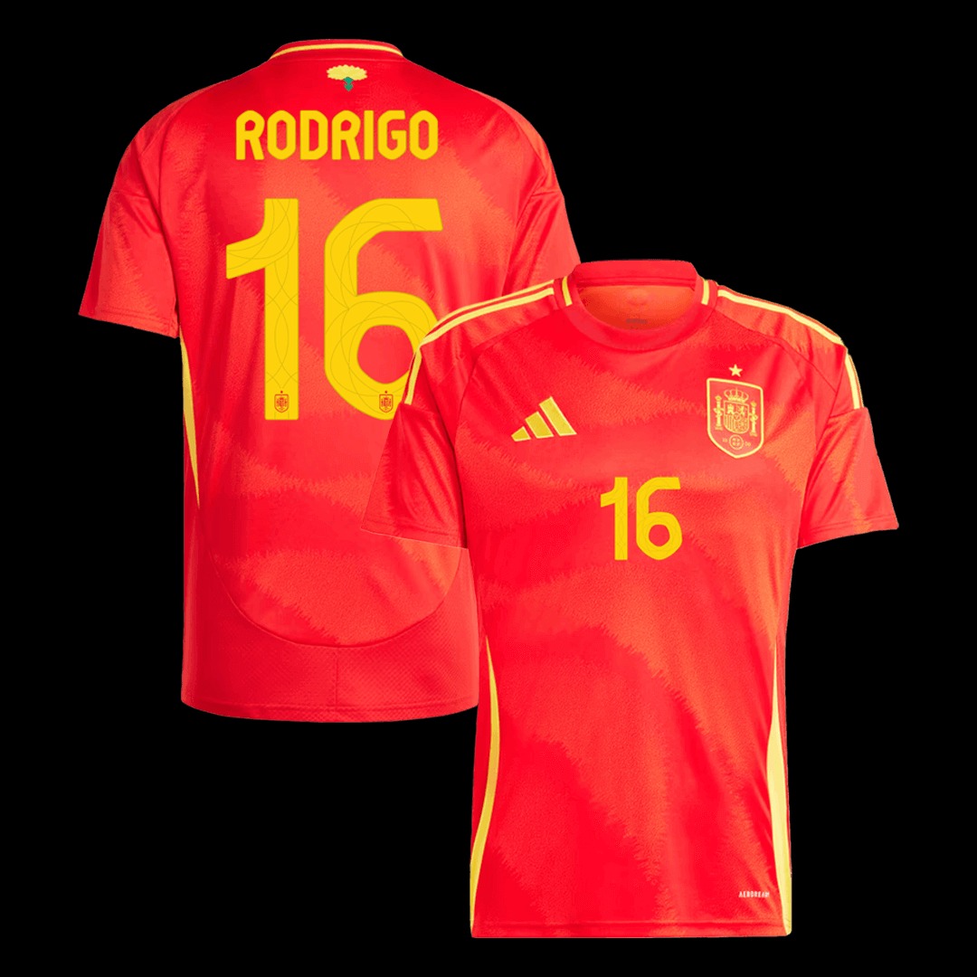 Spain Home Stadium Shirt 2024 – Pedri # 26  PT57253 (Copy)