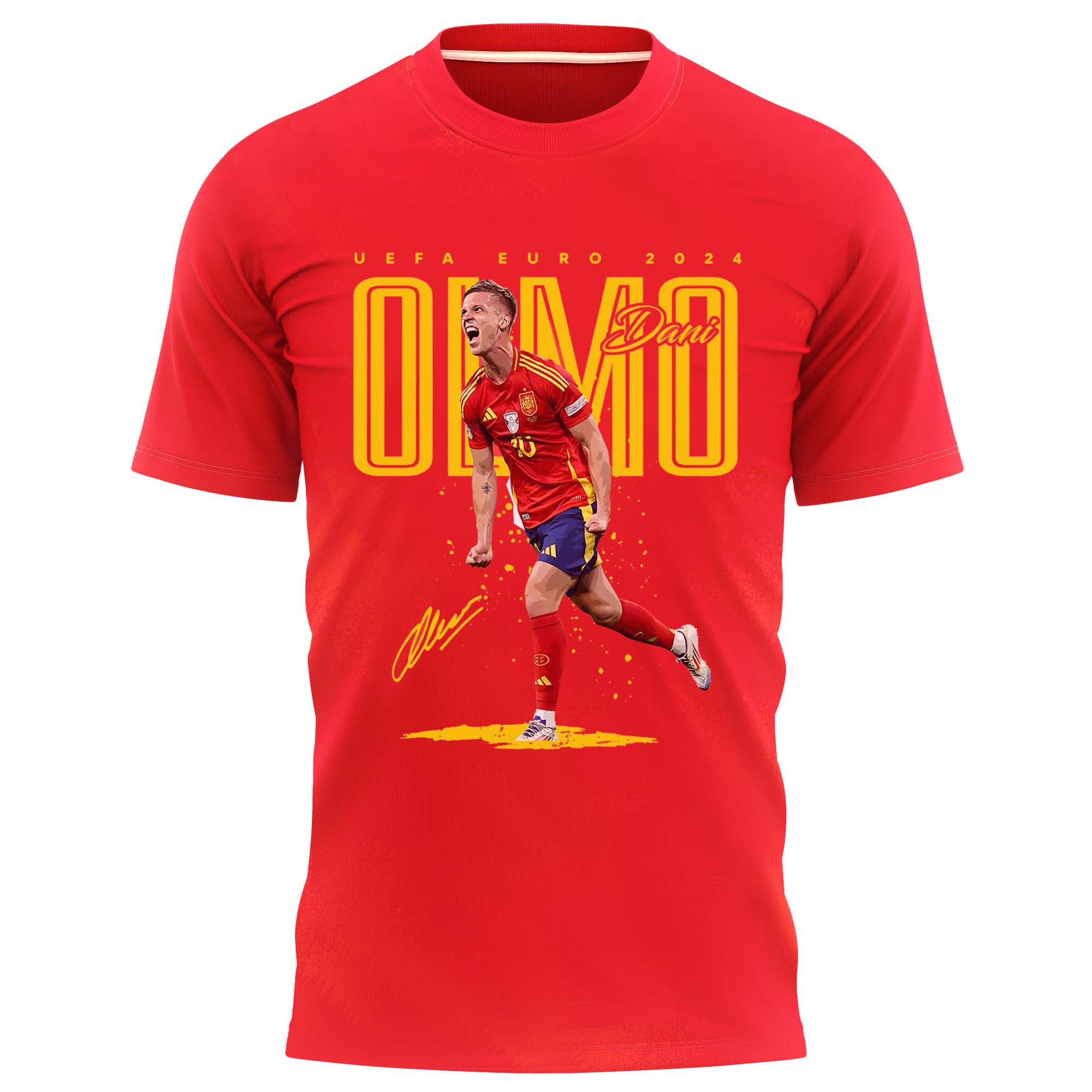 Dani Olmo 10 La Furia Roja Spain National Team 2024 PT57279