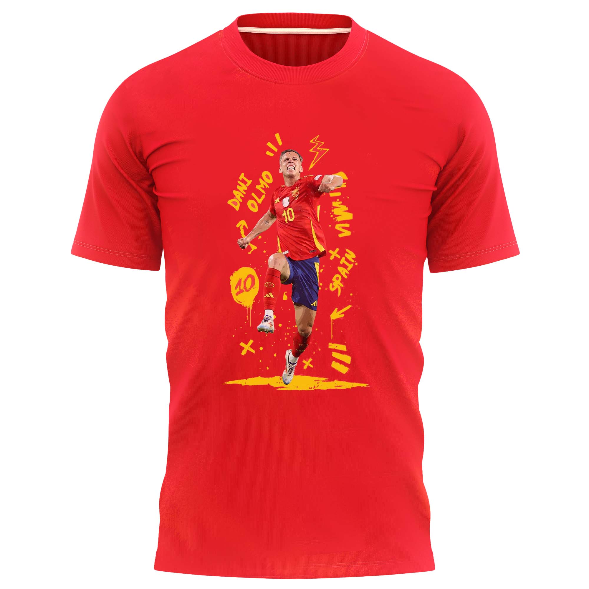 Dani Olmo 10 Spanish Star Spain National Team 2024  PT57280