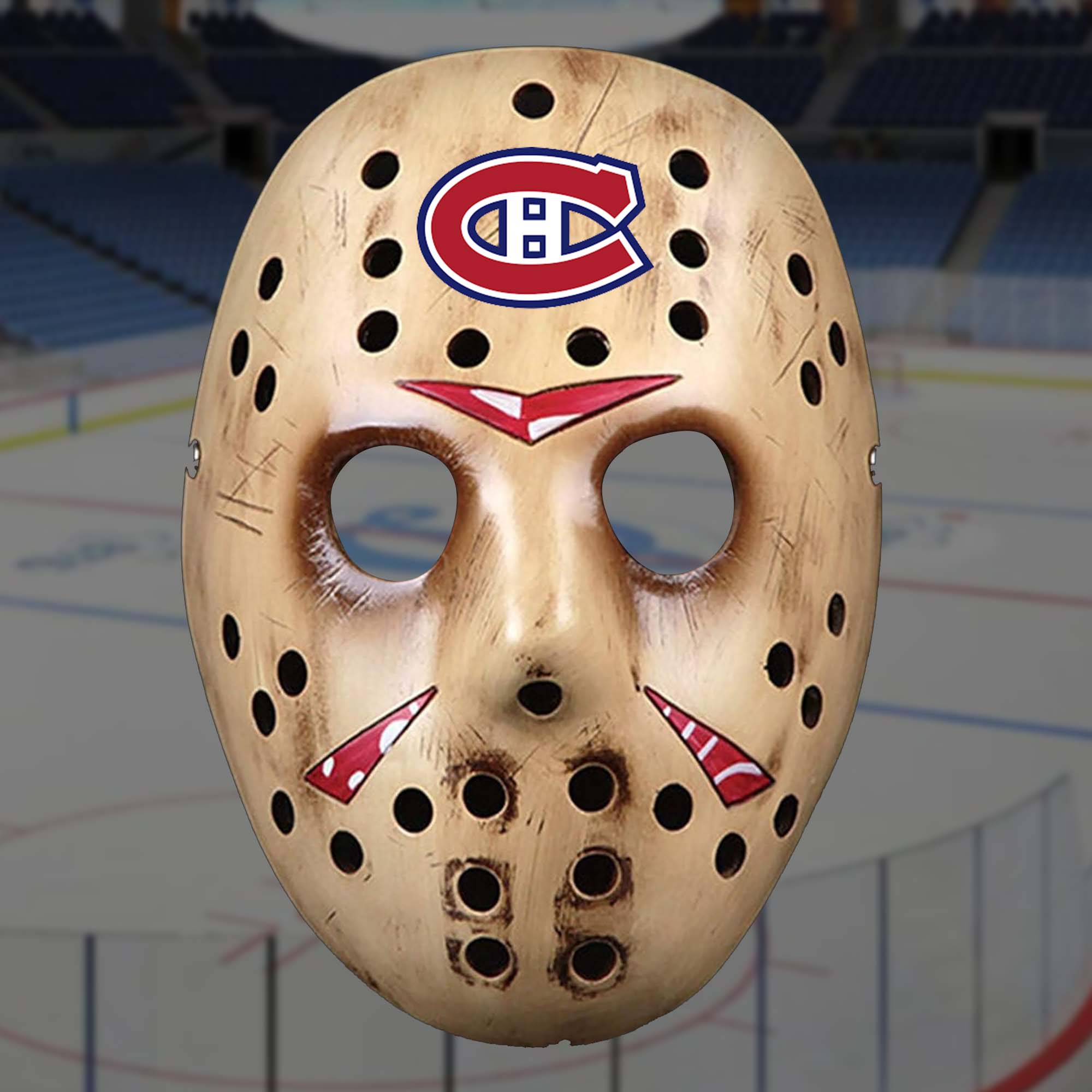 Montreal Canadiens Team Neca Friday the 13th Mask PT57300