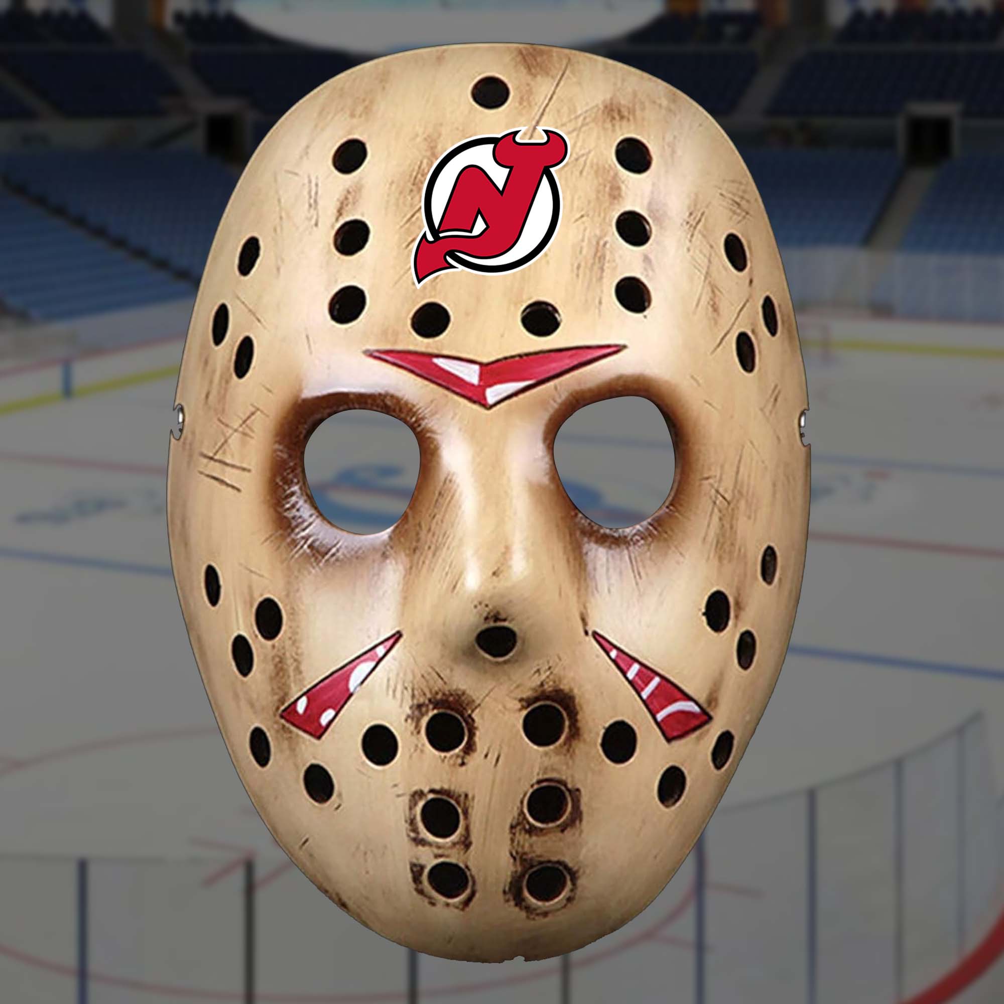 New Jersey Devils Team Neca Friday the 13th Mask PT57302