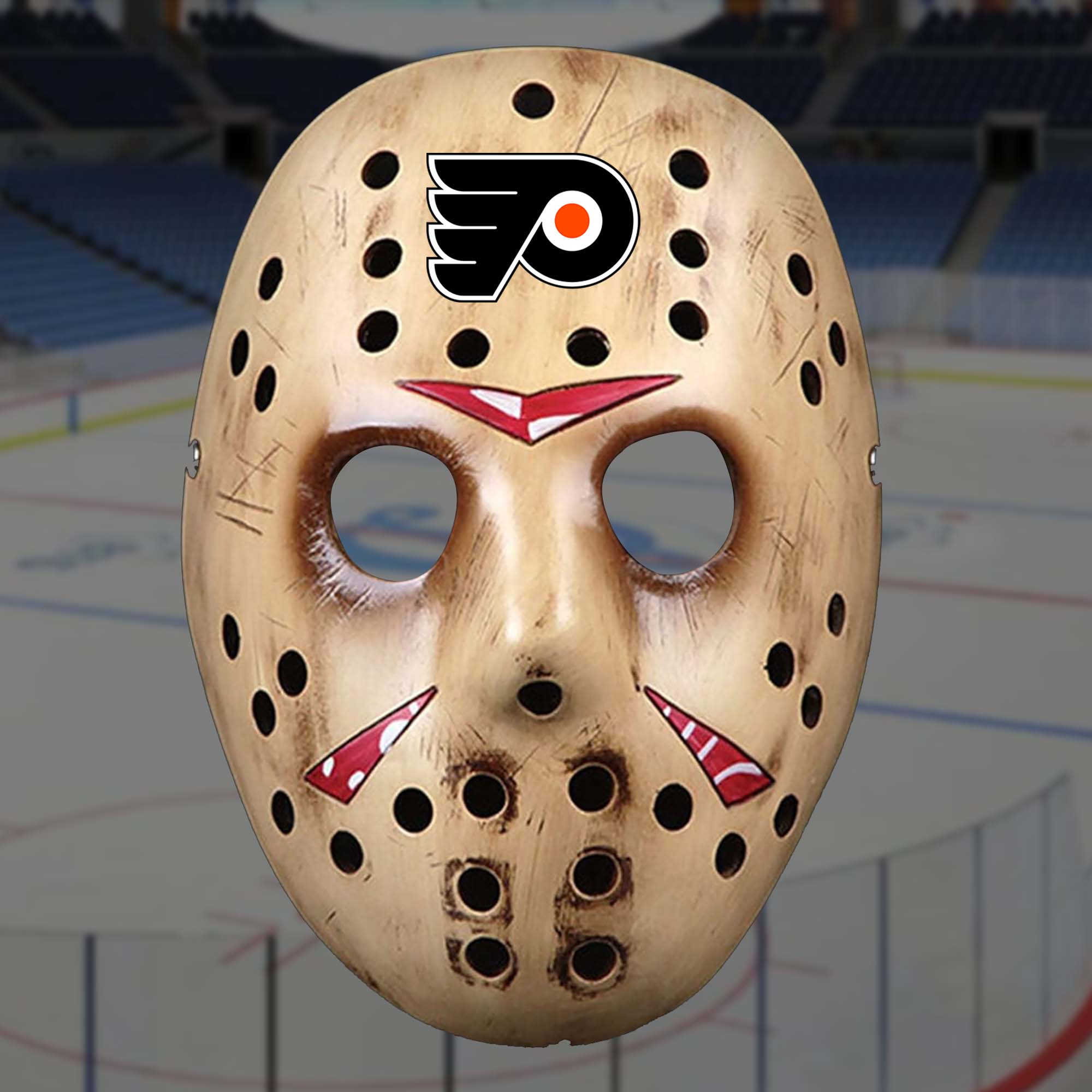 Philadelphia Flyers Team Neca Friday the 13th Mask PT57306