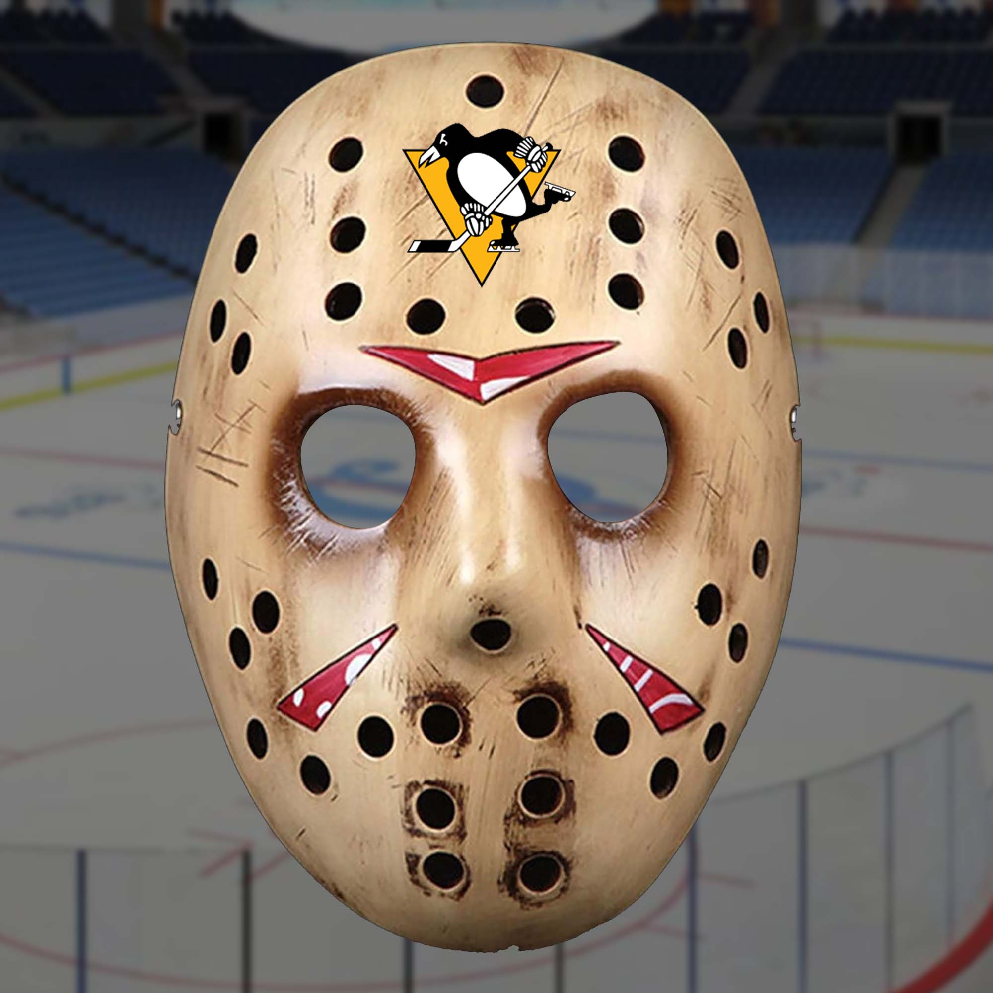 Pittsburgh Penguins Team Neca Friday the 13th Mask PT57307