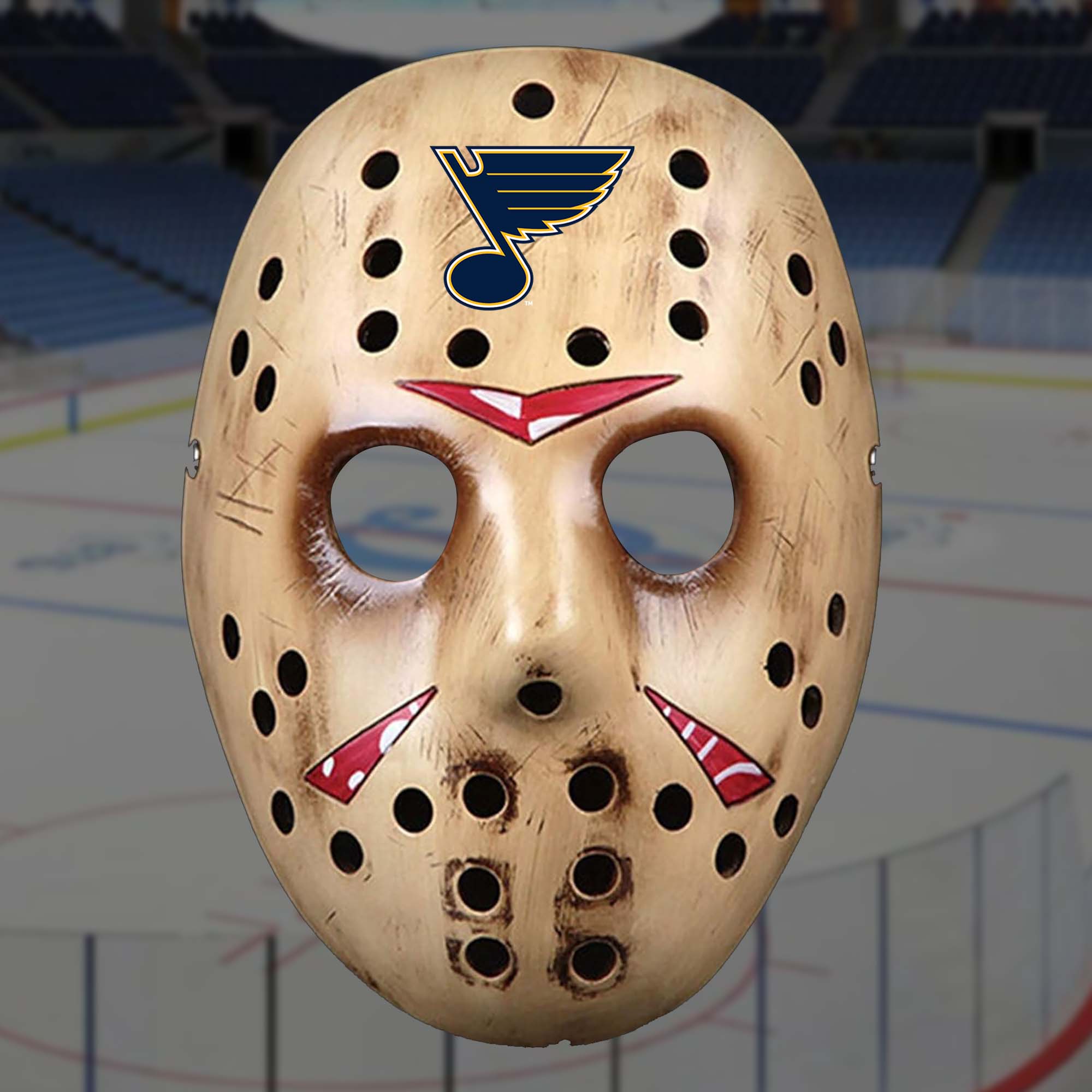 St. Louis Blues Team Neca Friday the 13th Mask PT57309