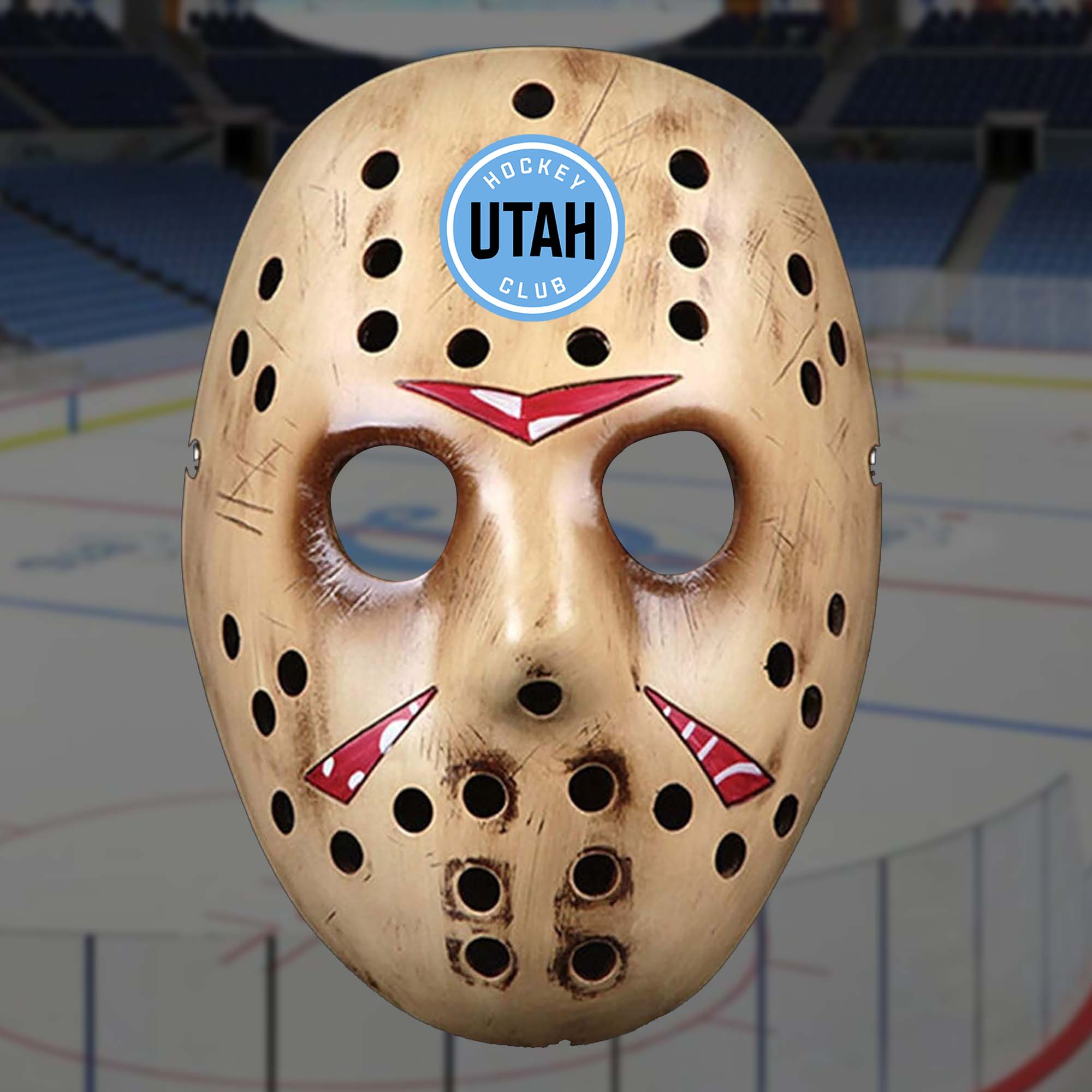 Utah Hockey Club Team Neca Friday the 13th Mask PT57317