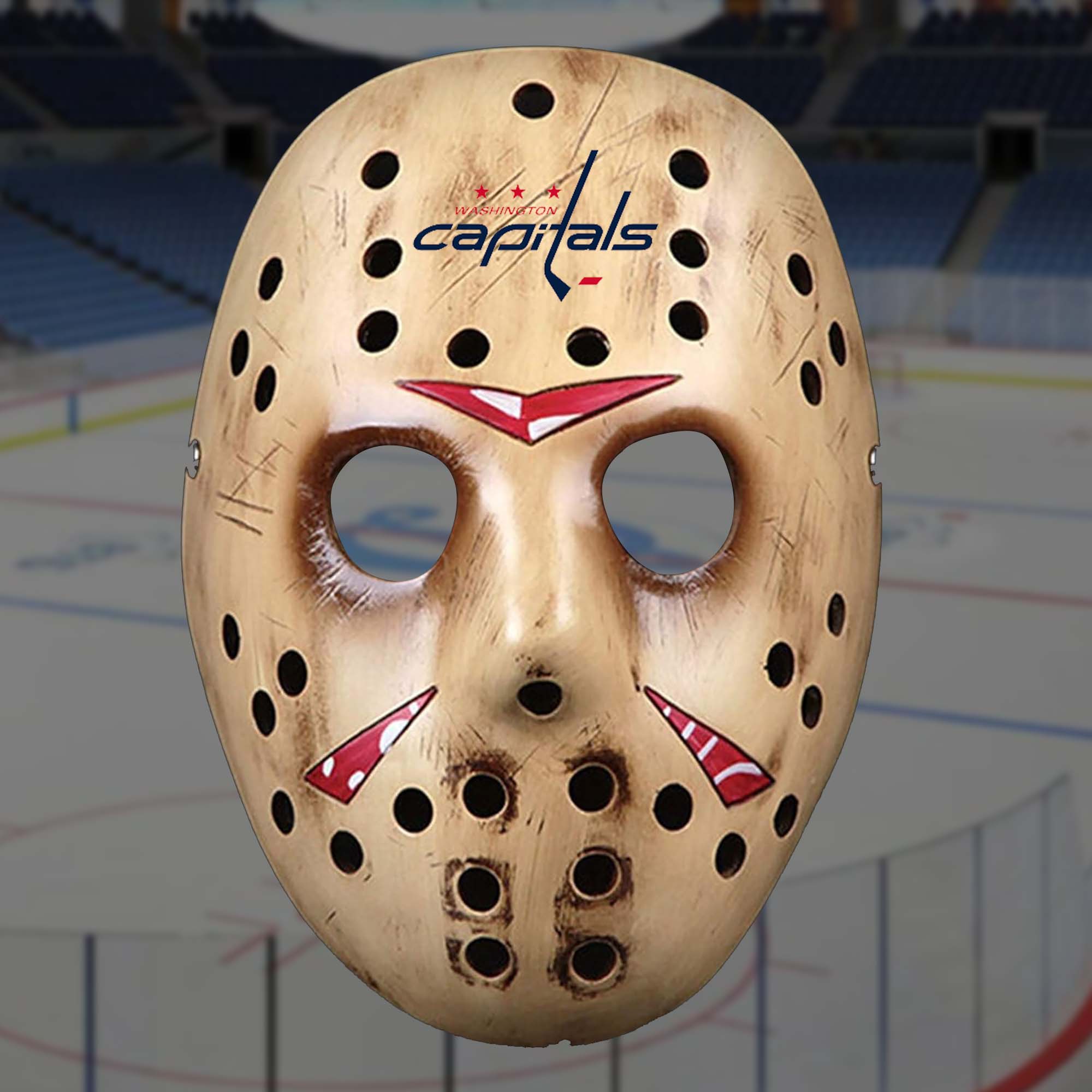 Washington Capitals Team Neca Friday the 13th Mask PT57314