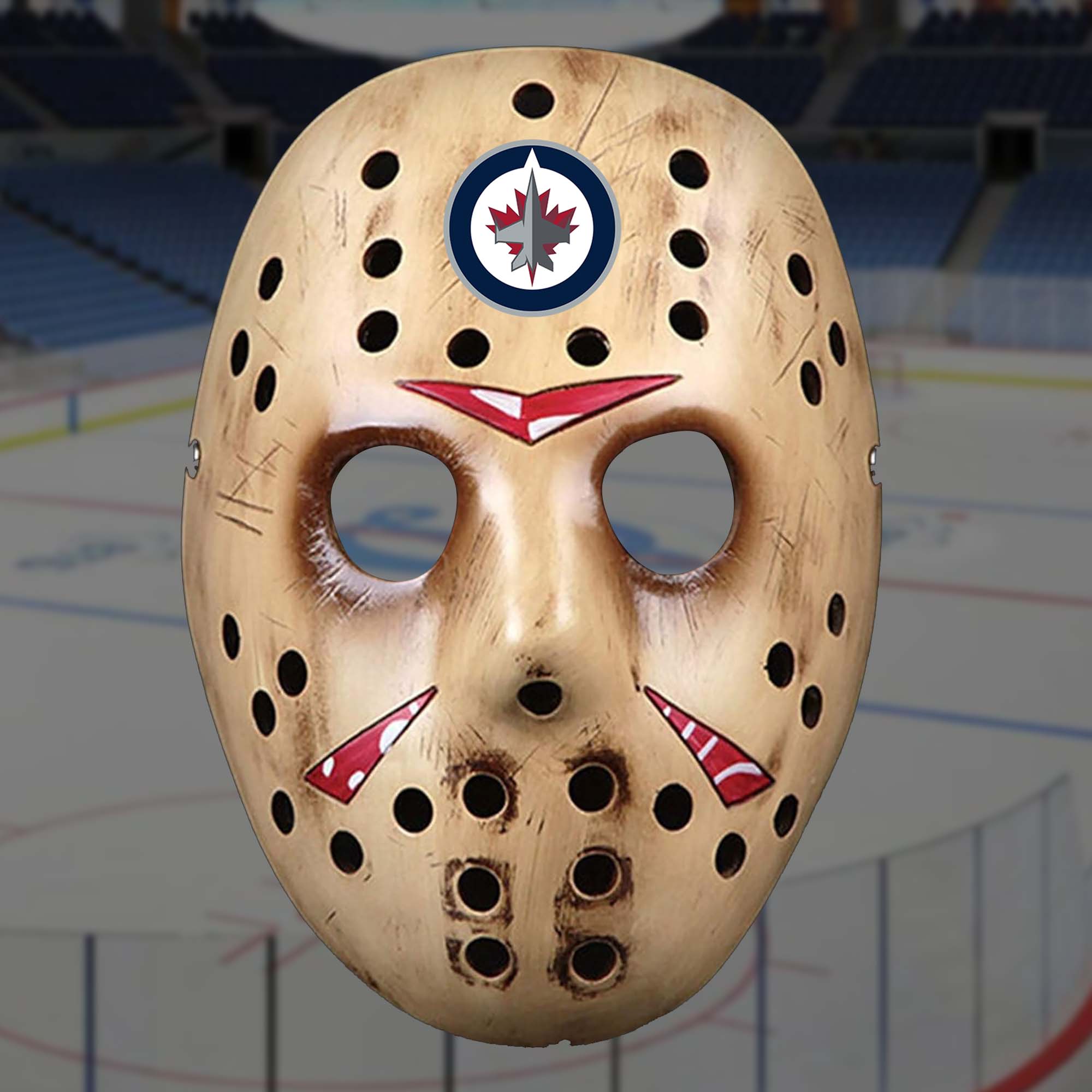 Winnipeg Jets Team Neca Friday the 13th Mask PT57315