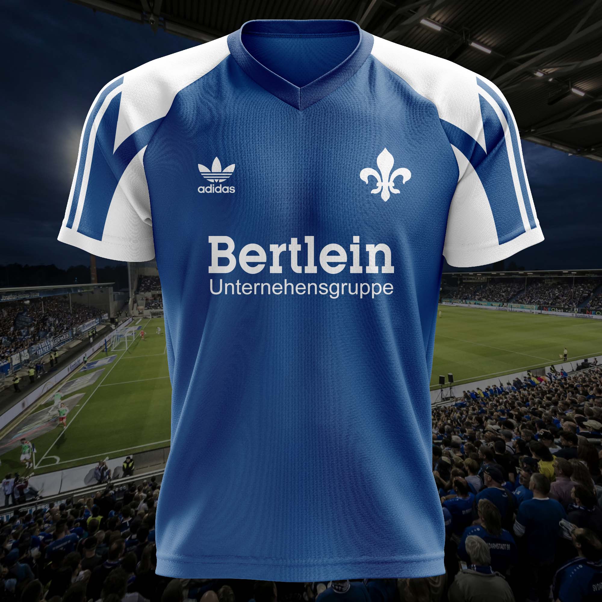 SV Darmstadt 98 1991-92 Home Kit Retro Shirt PT57341