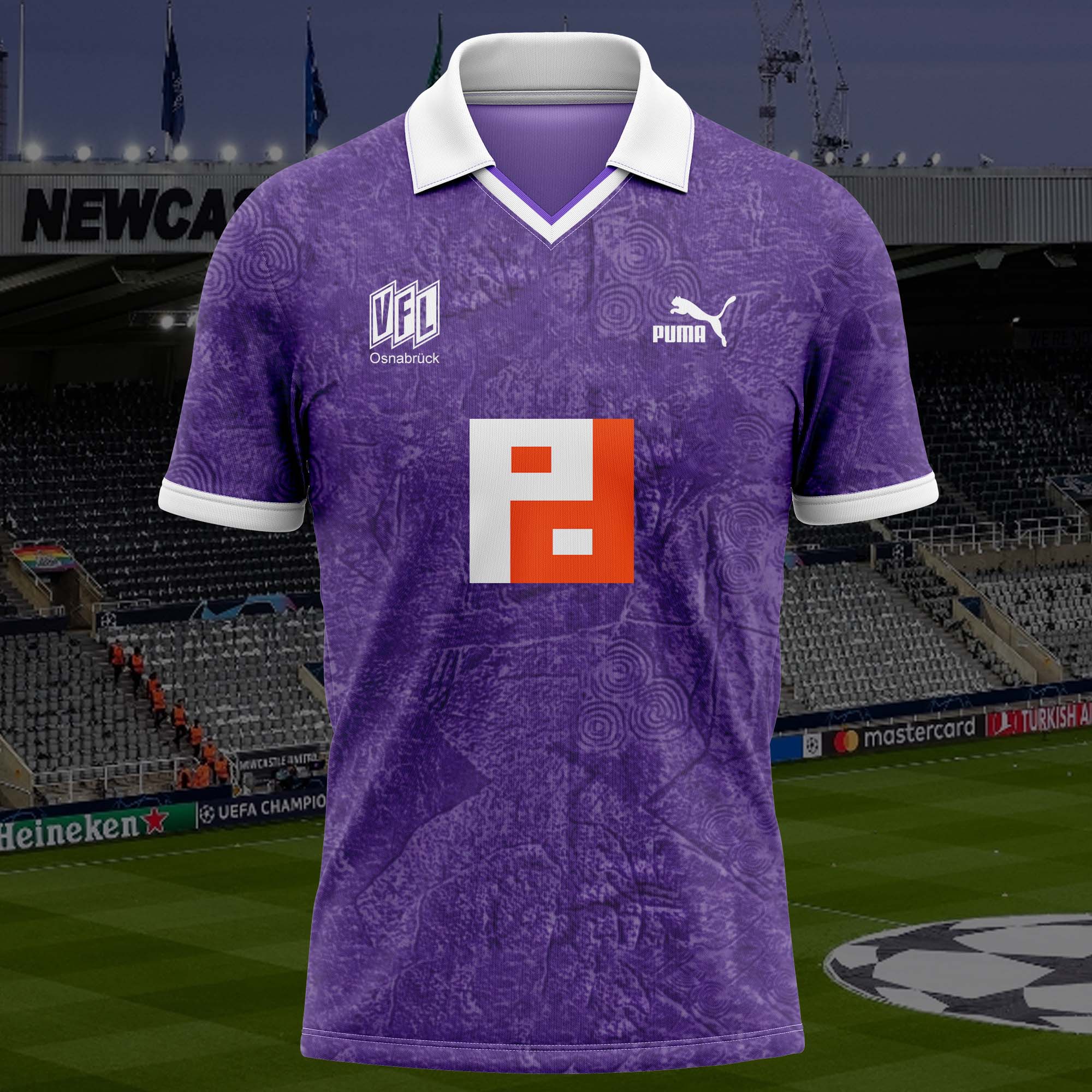 VfL Osnabrück 1990-91 Home Kit Retro Shirt PT57328