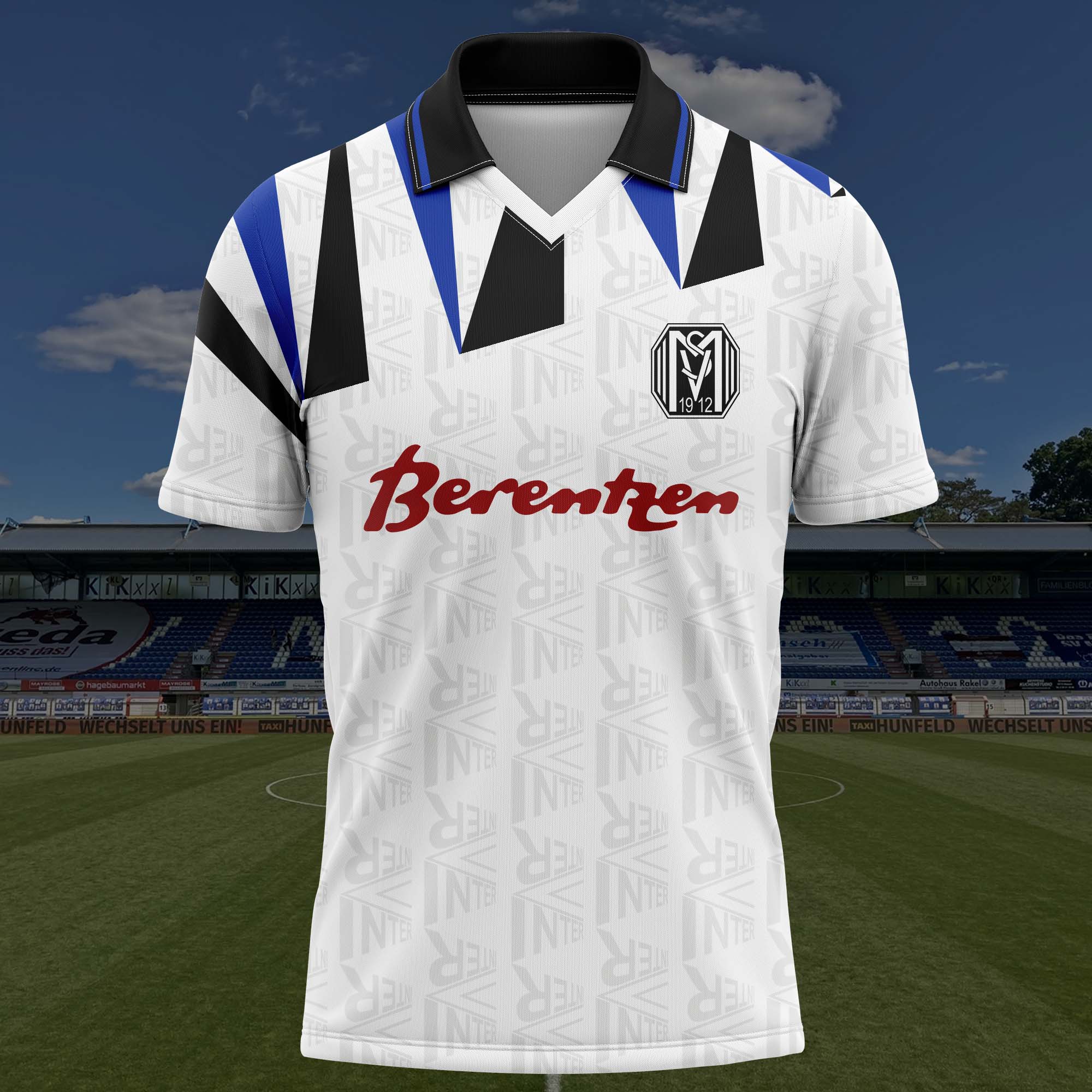 Meppen 1992-93 Home Kit Retro Shirt PT57357