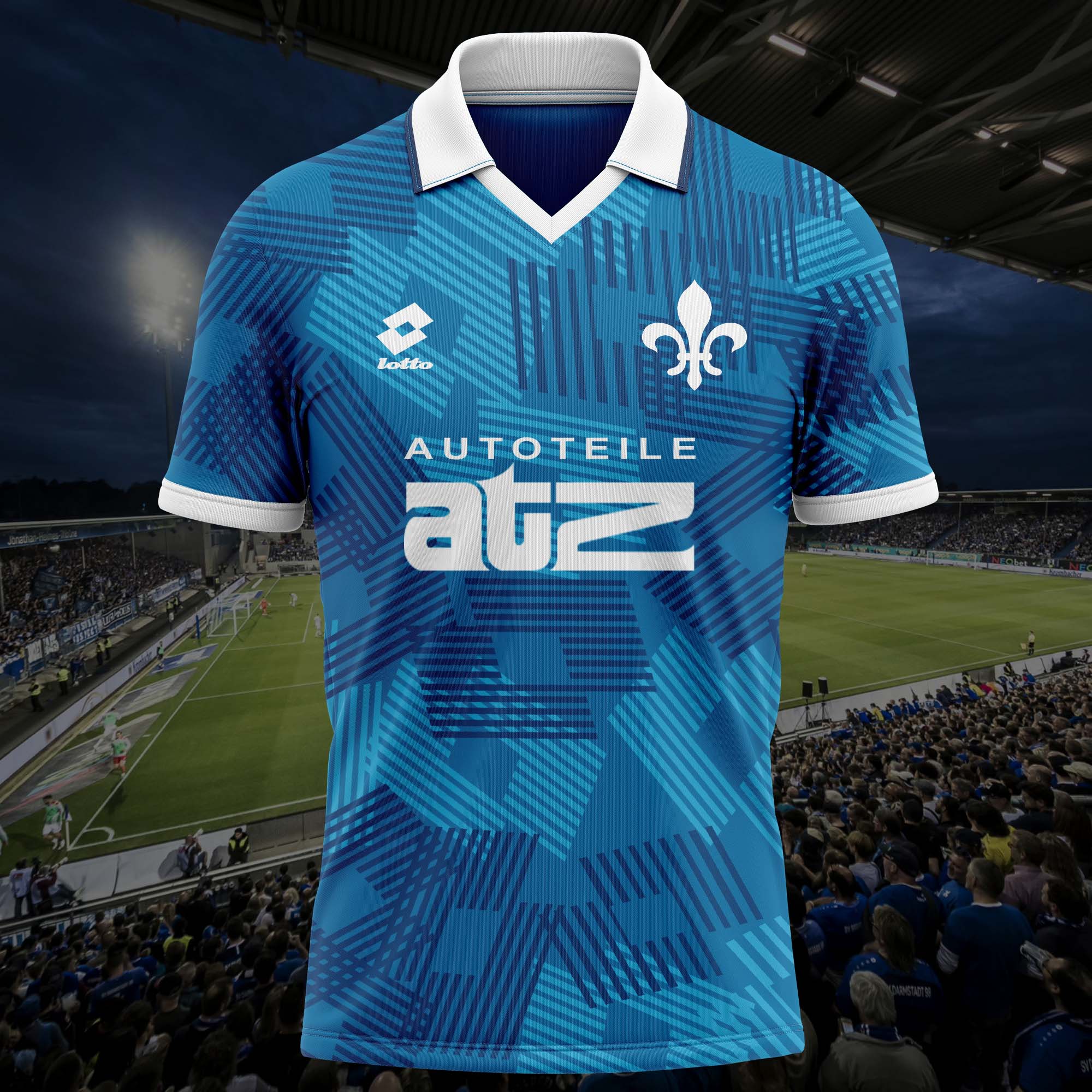 SV Darmstadt 98 1992-93 Home Kit Retro Shirt PT57361