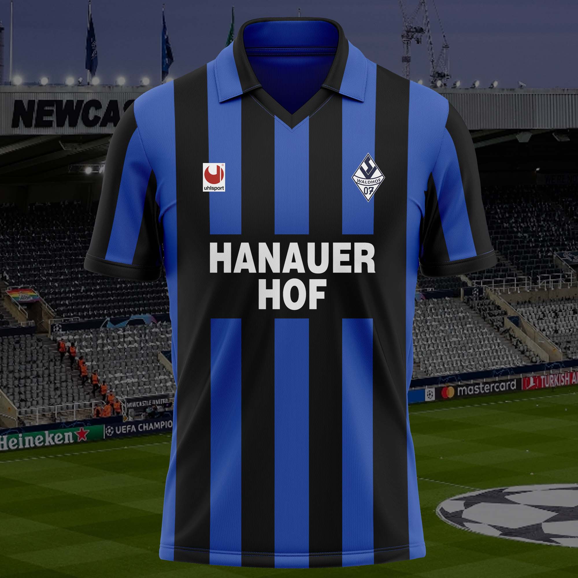 Waldhof Mannheim 1992-93 Home Kit Retro Shirt PT57364