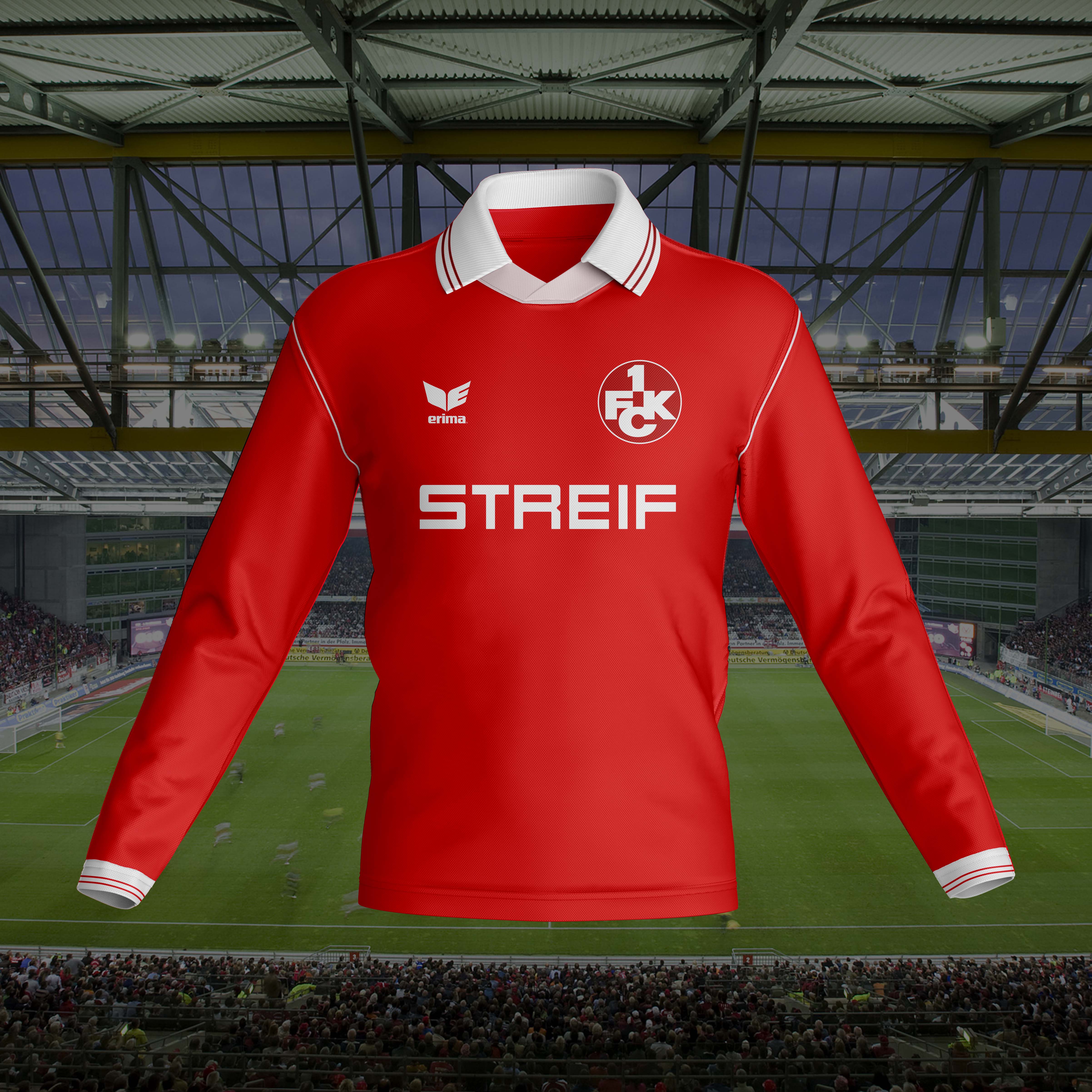 1. FC Köln 1980-81 Home Kit Retro Long Sleeve PT57367