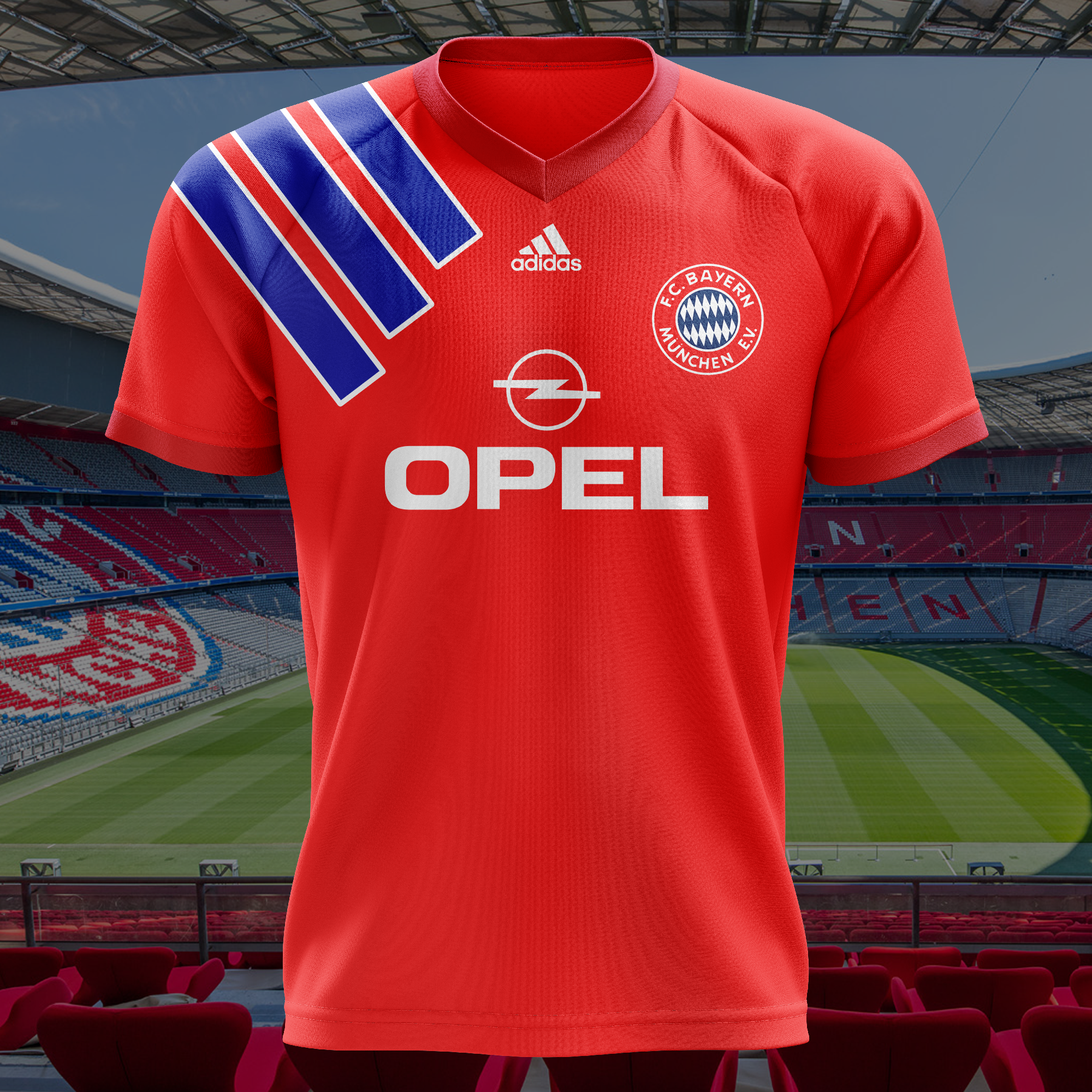 Bayern München 1991-92 Home Retro Shirt PT56613