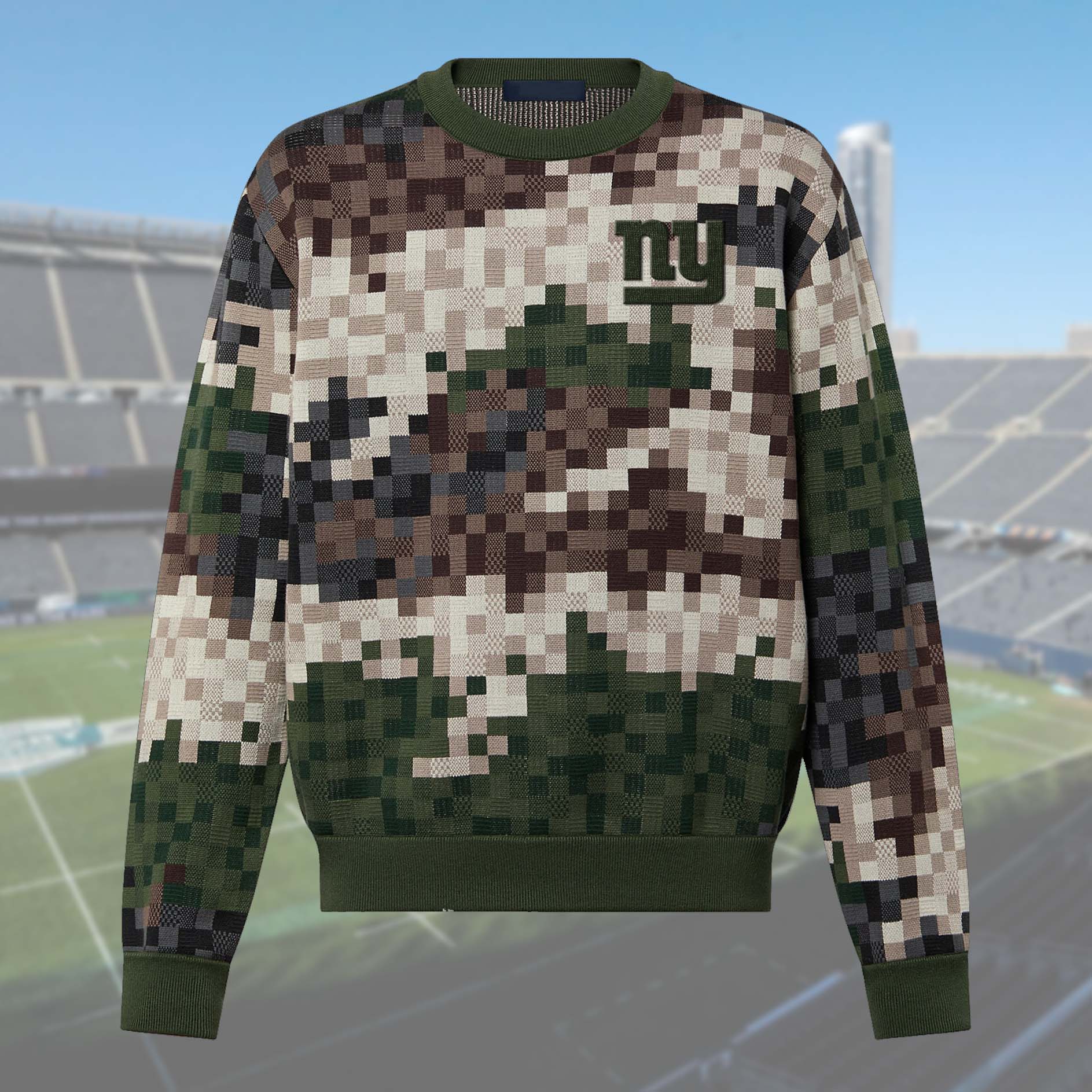 New York Giants Camo Pixel Sweatshirt PT57413